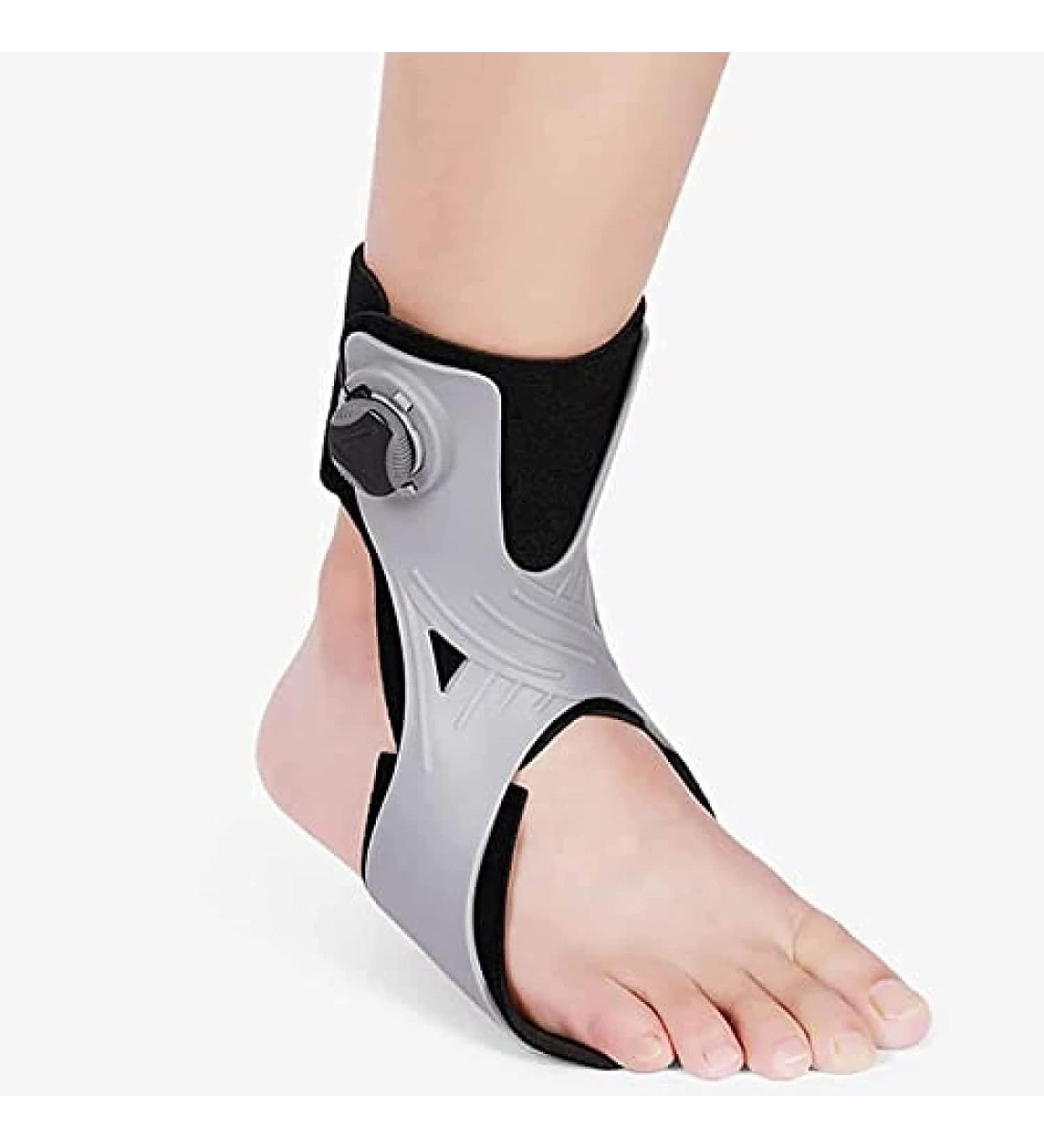 Buy Adjustable Foot Drop Orthotic Brace - Ankle Support for Plantar Fasciitis | Pain Relief & Improved Walking Gait - Large Right Foot - Buy Online on GoSupps.com
