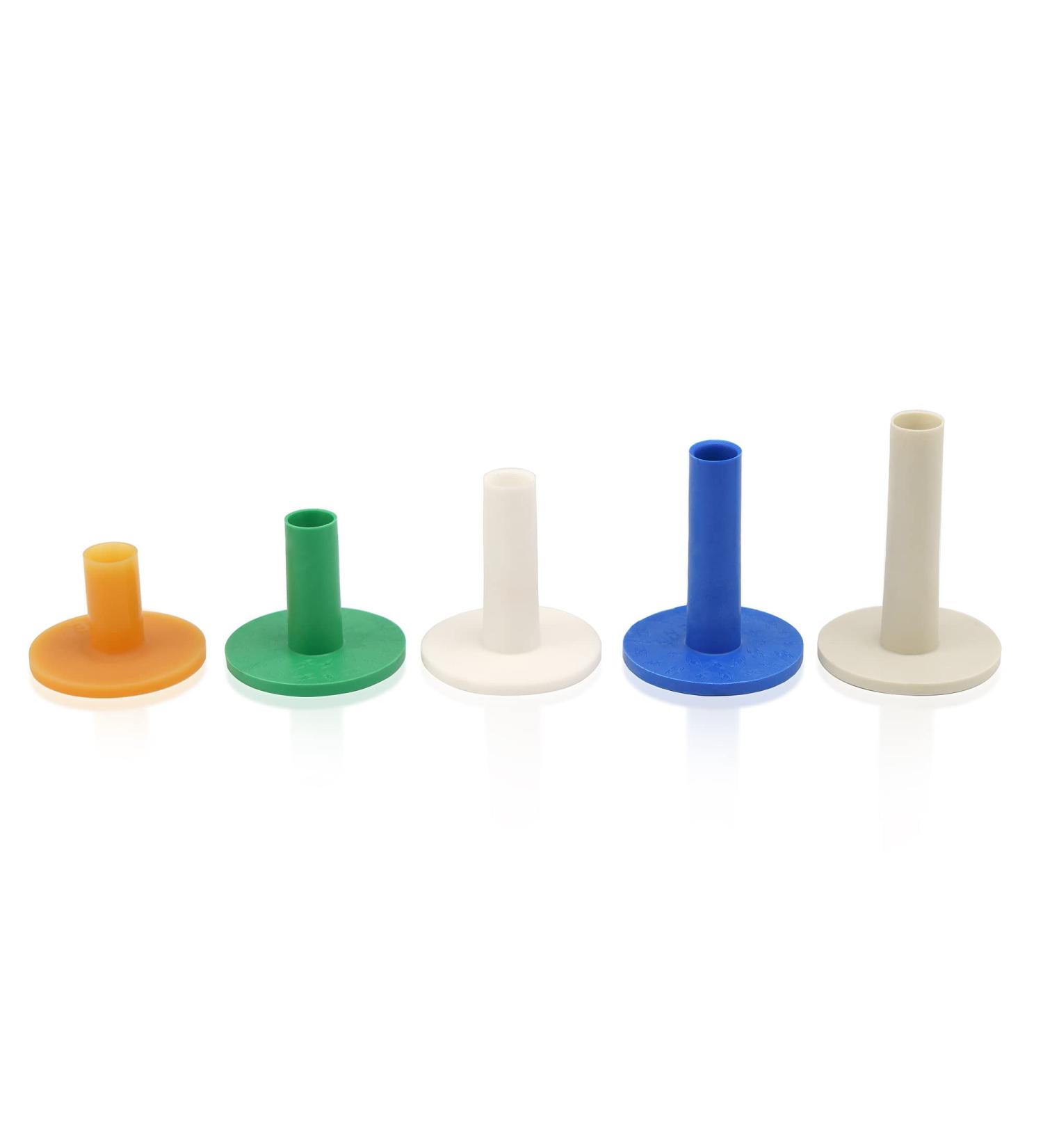 XMWangzi Golf Rubber Tees - 5 PCs for Driving, Putting, Chipping Practice | Suitable for Indoor & Outdoor Use with Golf Mats and Nets - Buy Online on GoSupps.com