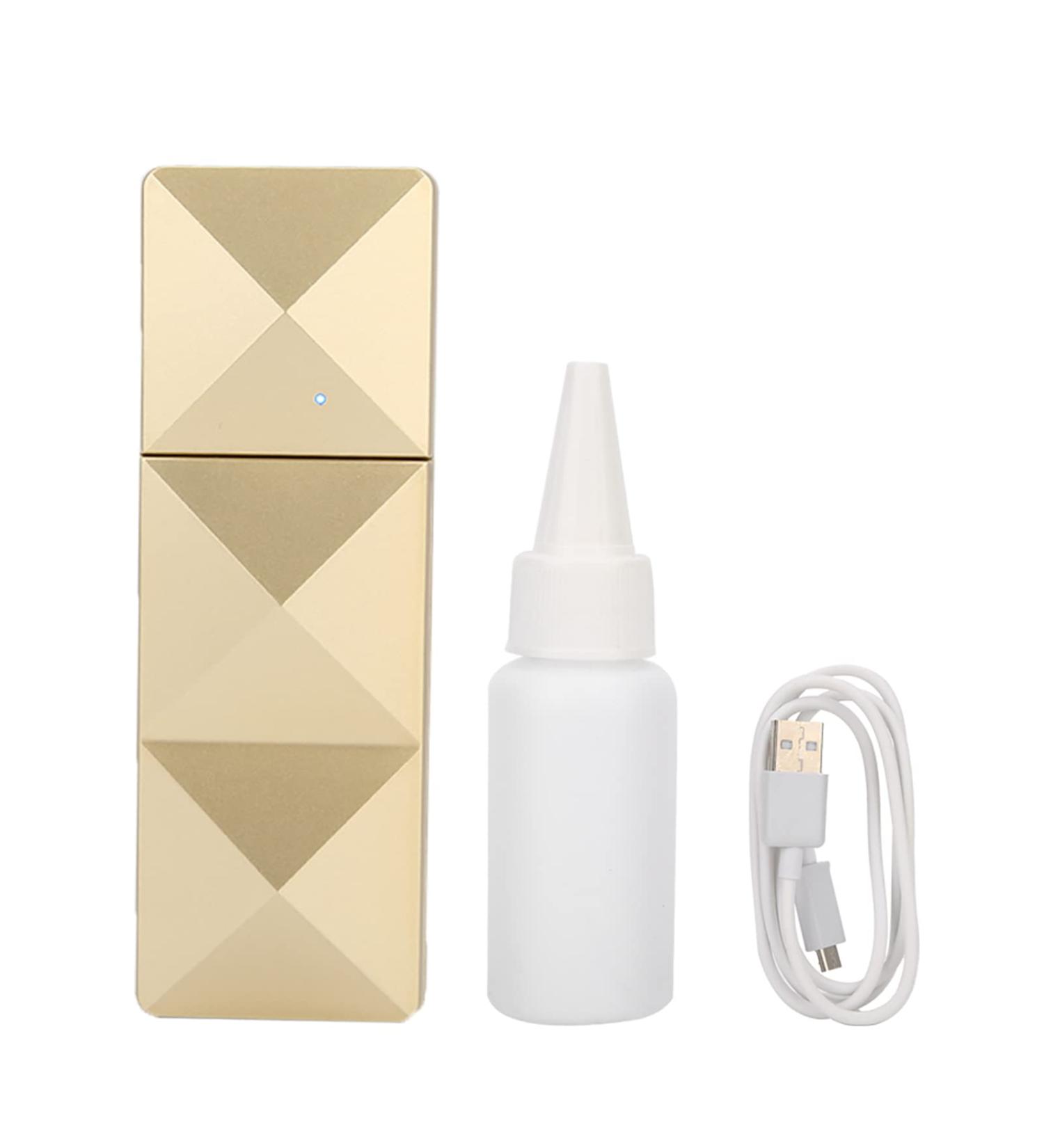 Noble Gold Nano Mister for Lash Extensions - Portable USB Handy Mist Spray for Face Hydration - Facial Mister Atomization Sprayer - Lash Extension Supplies - Buy Online on GoSupps.com