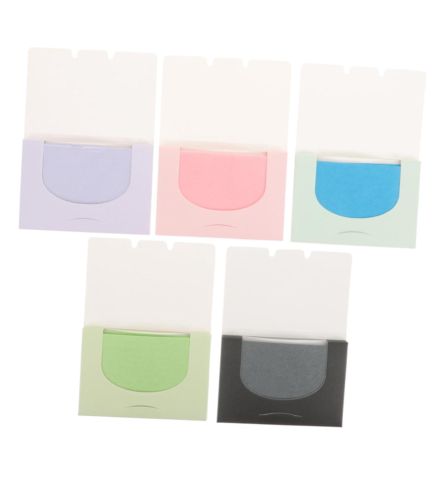 minkissy 1500 Pieces Oil Skin Pads Face Blotting Paper to Remove Excess Shine Face Primer Blotting Paper for Face Reusable Face Pads Face Excess Removal Makeup Earth Tones - Buy Online on GoSupps.com