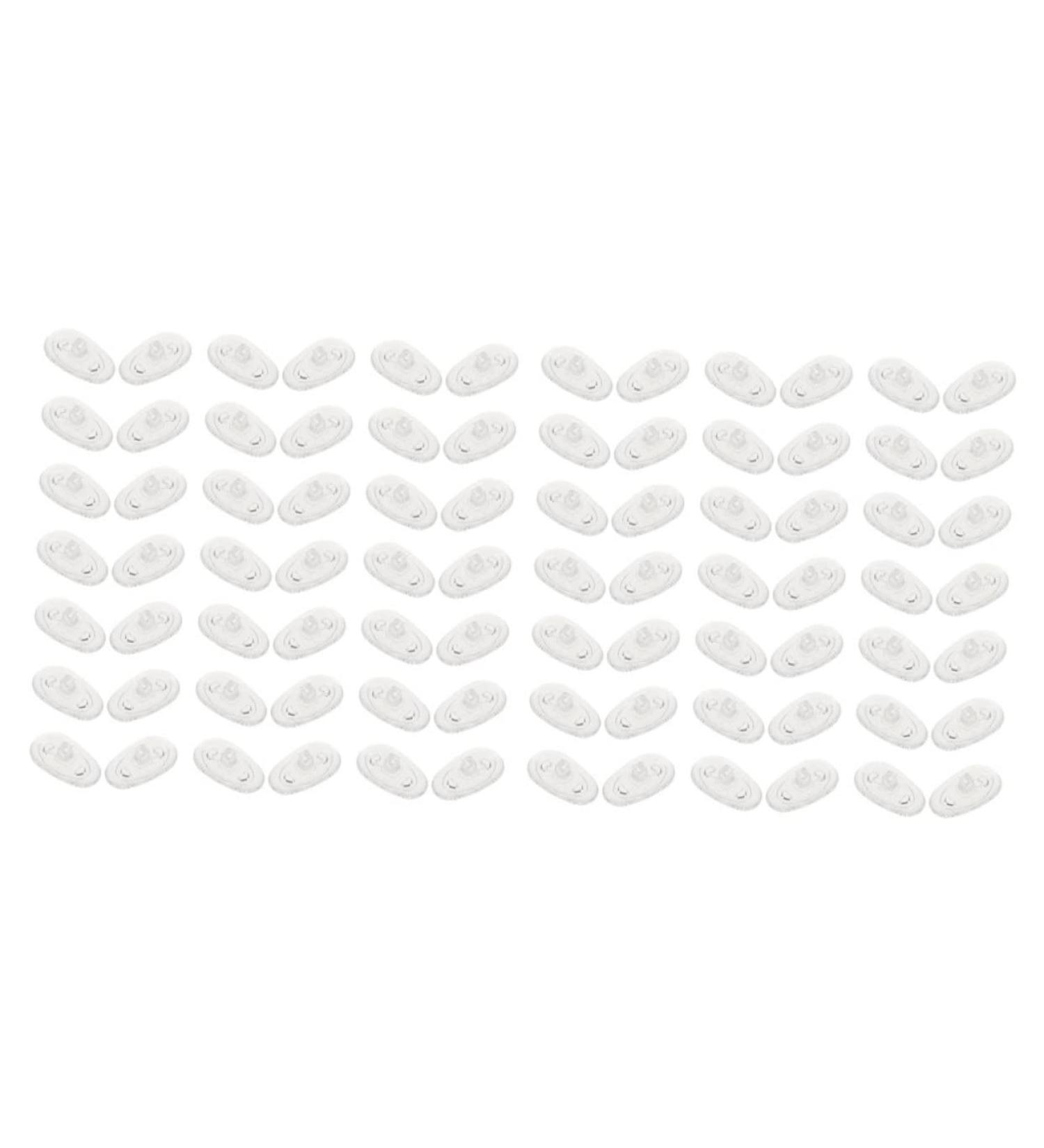 40 Pairs Silicone Eyeglass Nose Pads - Clear Glasses Nose Guards & Cushions for Comfort | International Shipping - Buy Online on GoSupps.com