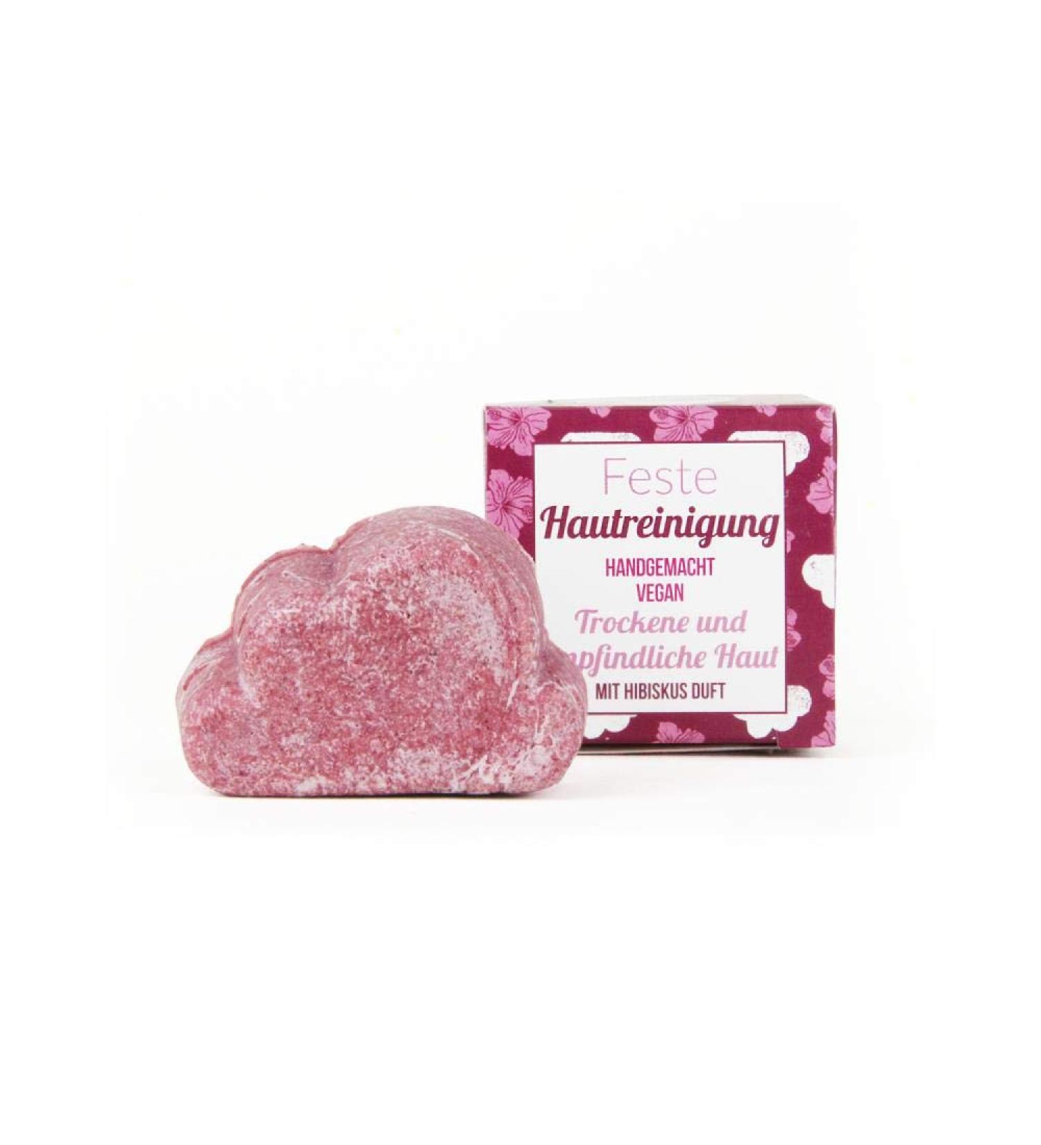 Lamazuna Solid skin cleansing hibiscus fragrance 25 g