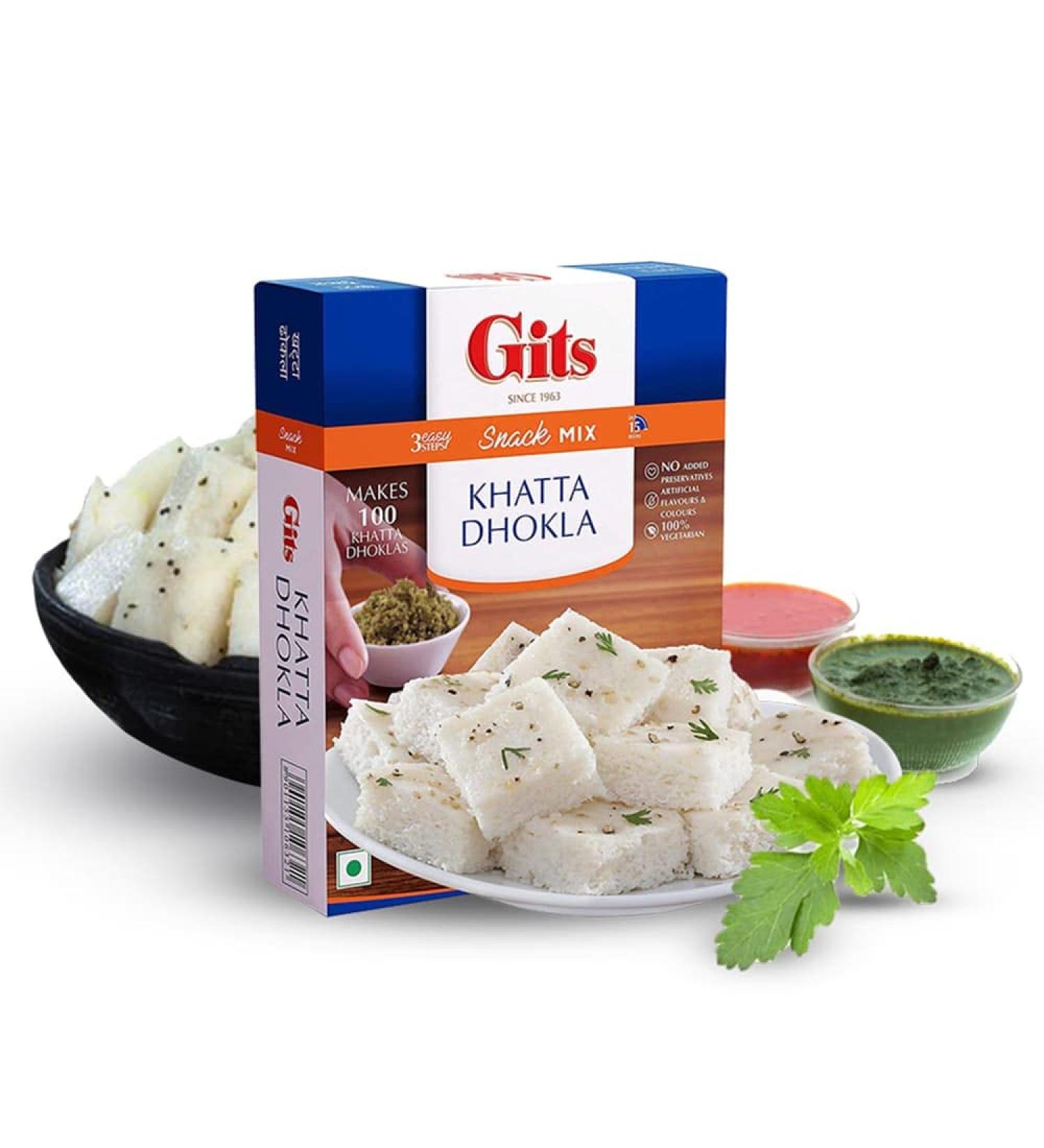 GITS Khatta Dhokla Mix 500 g - Buy Online on GoSupps.com