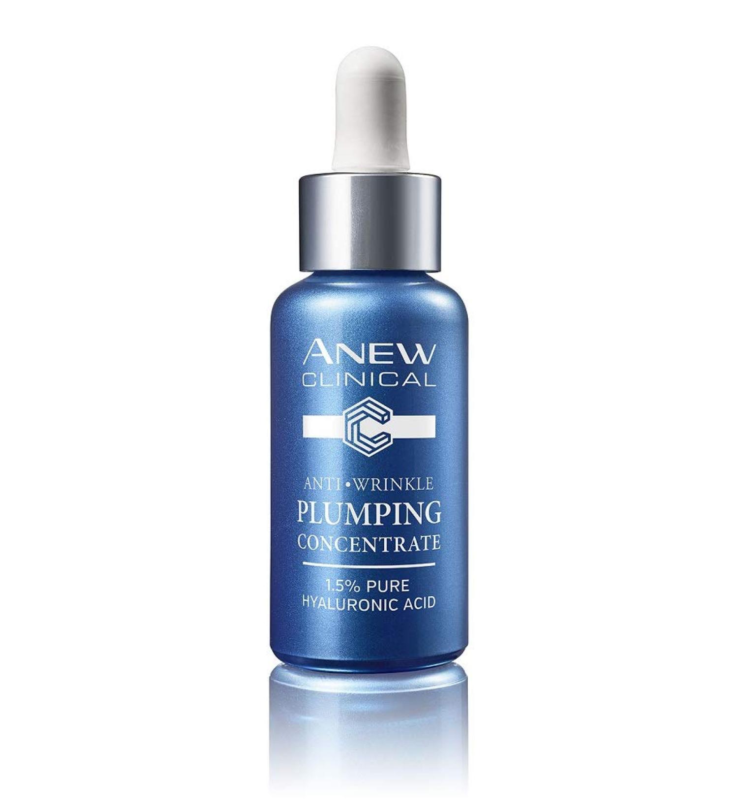 Anew Clinical Anti-Wrinkle Plumping Concentrate 1.5% pure hyaluronic acid 30ml - Buy Online on GoSupps.com