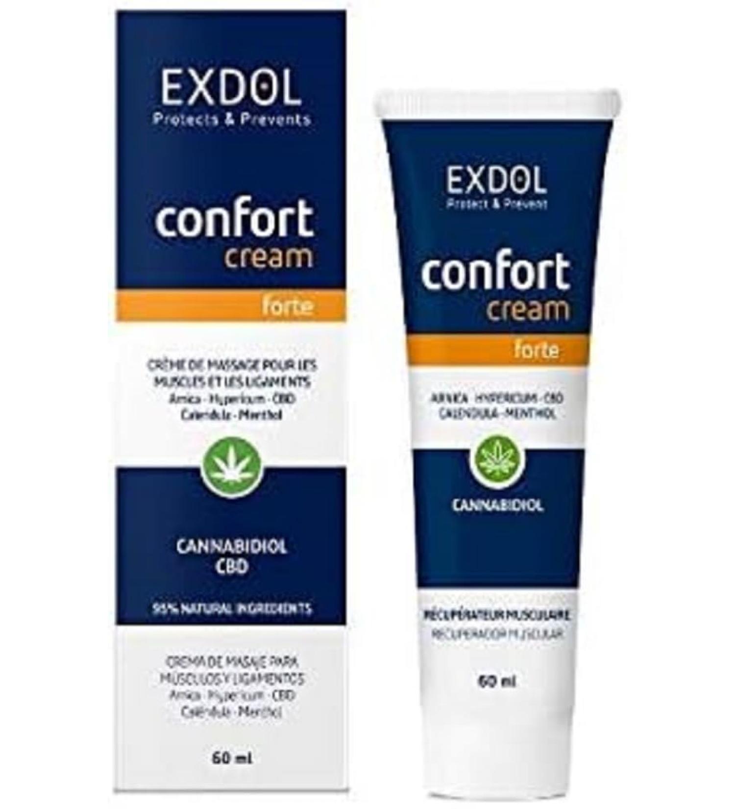 Canabidiol Forte Crema Masaje 60Ml