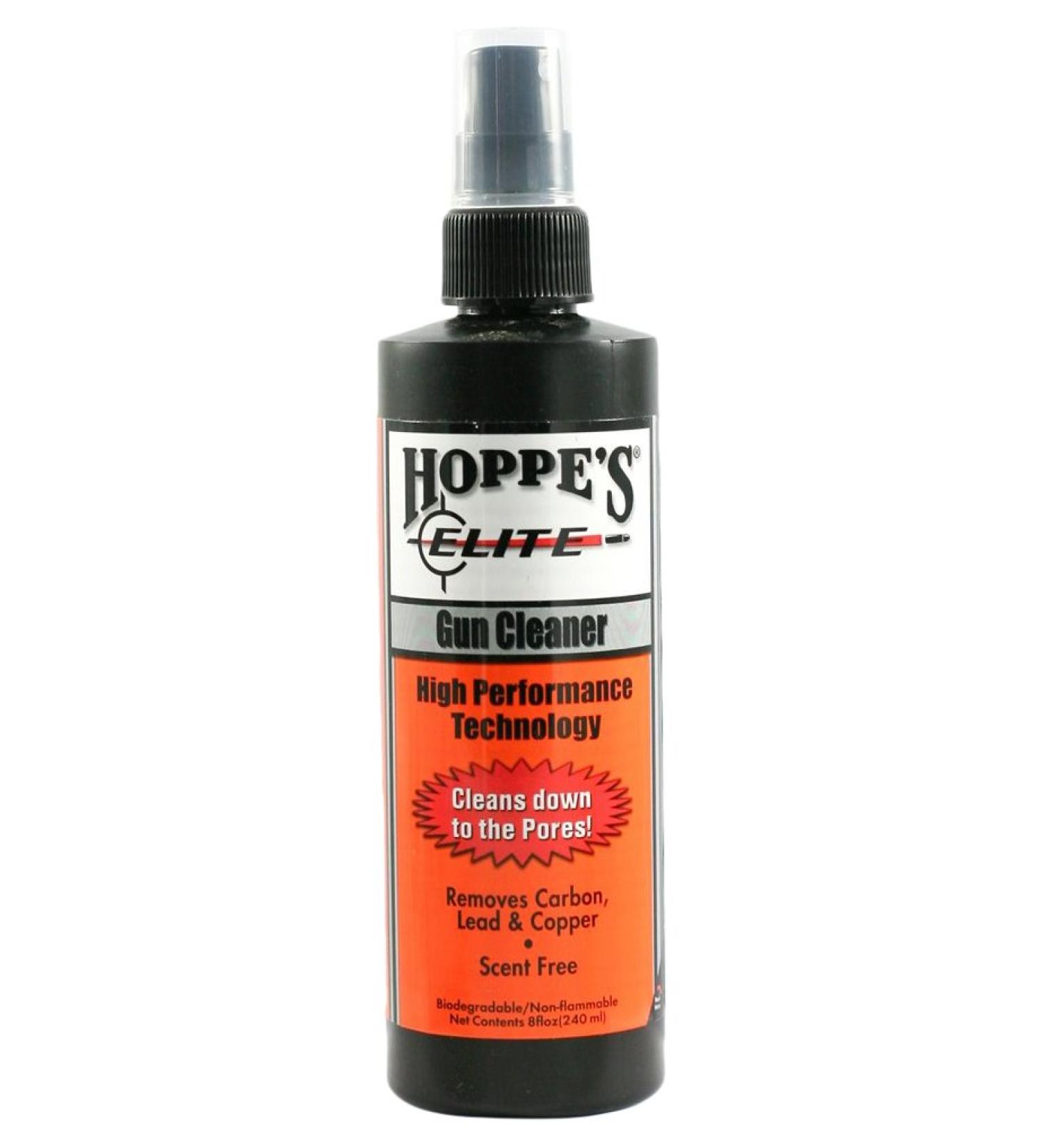 Hoppe's Elite Gun Cleaner Spray Bottle, 8 Ounces