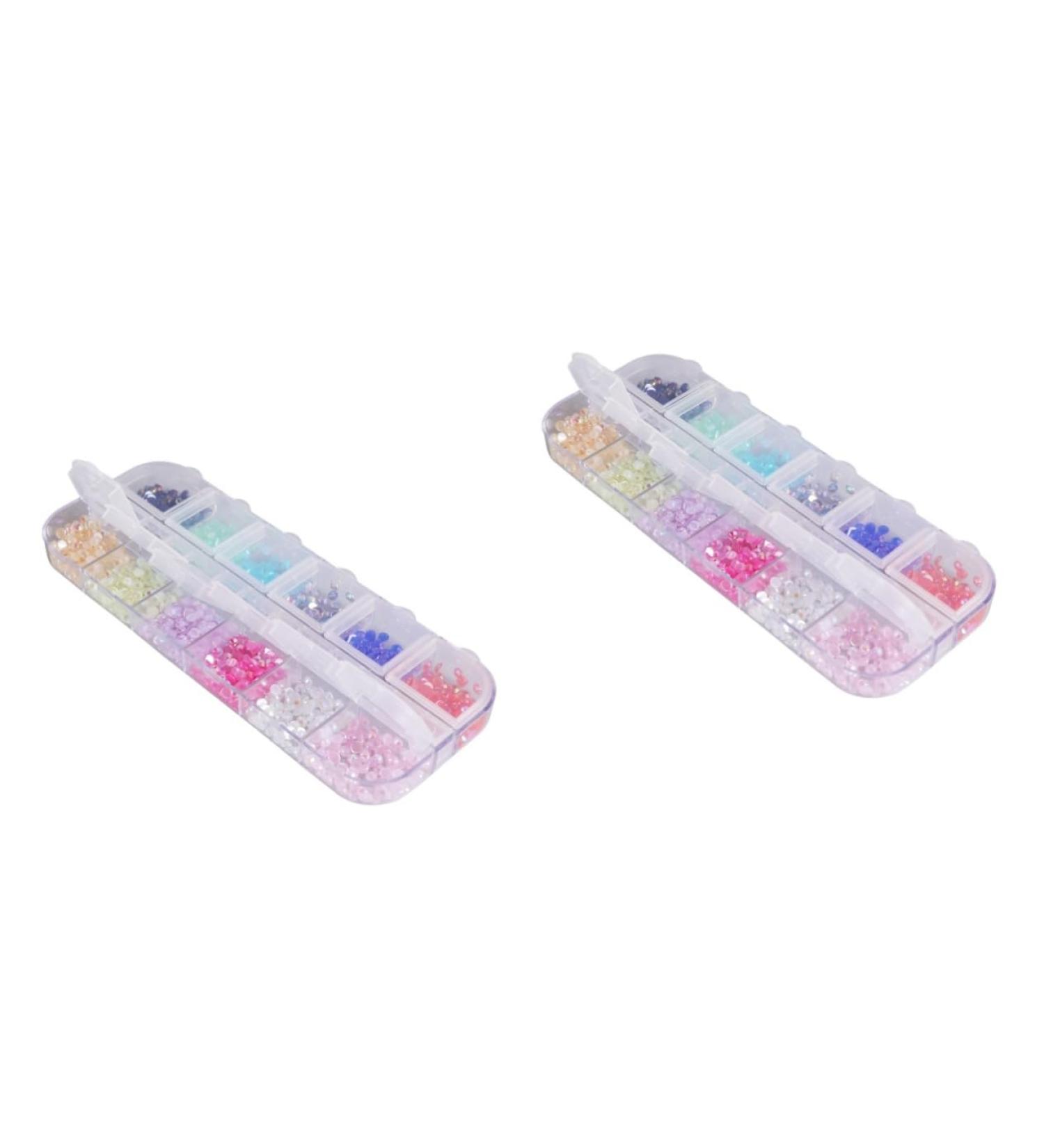 FRCOLOR Acrylic Nails 2 Sets Nail Gel Polish Nail Art Acrylic Shiny Nail Accessories Nail Art Decor Nail Art Accessories Nail Decor Nail Acrylic Symphony Alien Acrylic Nail - Buy Online on GoSupps.com