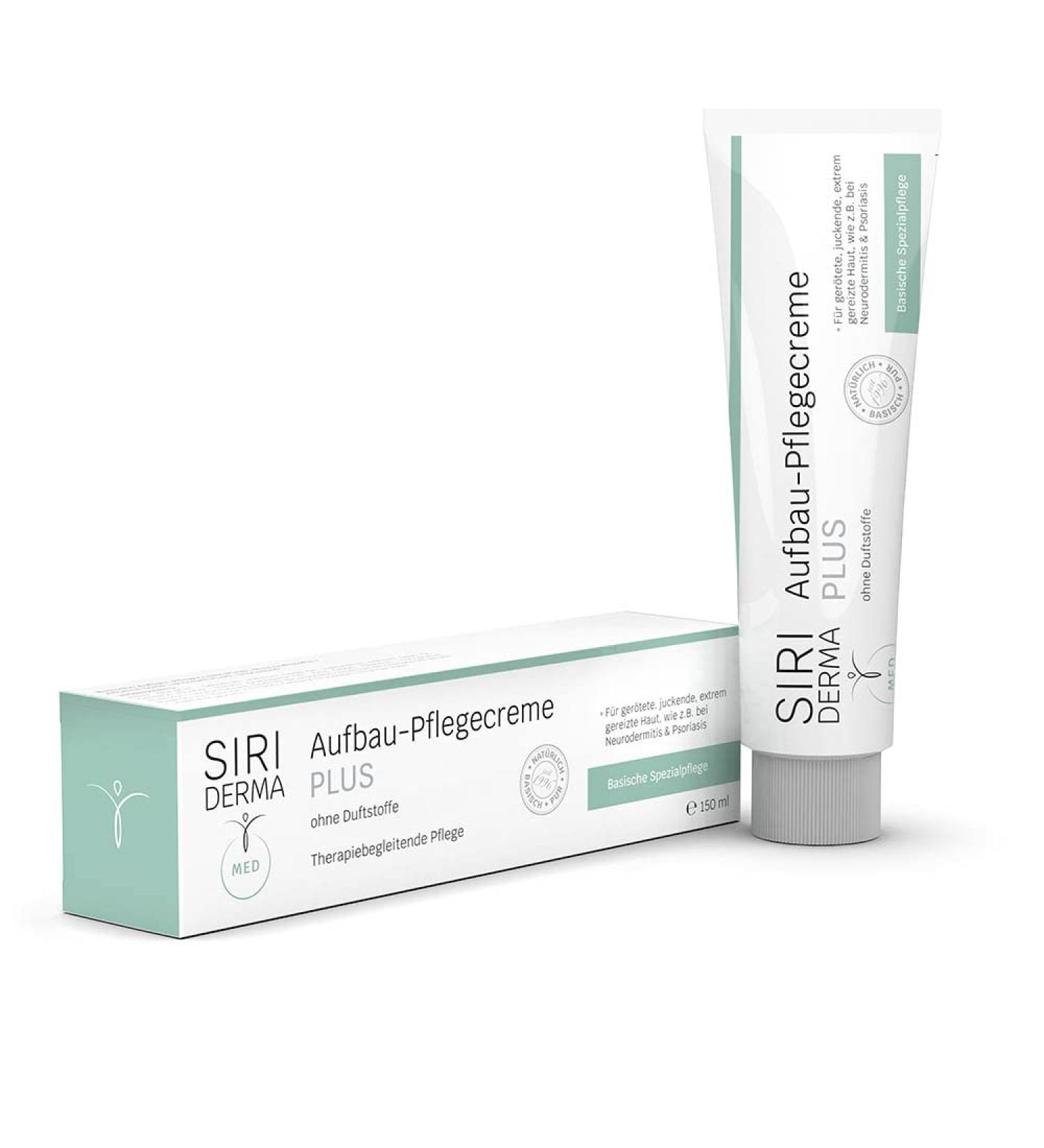 Siriderma Structure Care Cream Plus | Itchy Skin Relief for Neurodermatitis & Psoriasis | Perfume-Free | 150 ml - Buy Online on GoSupps.com