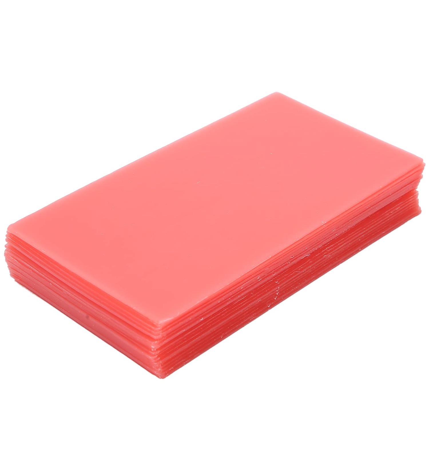 18pcs Red Dental Base Plate Wax | Orthodontic Care & Supply - Dental Wax Sheets for Dentists - Buy Online on GoSupps.com