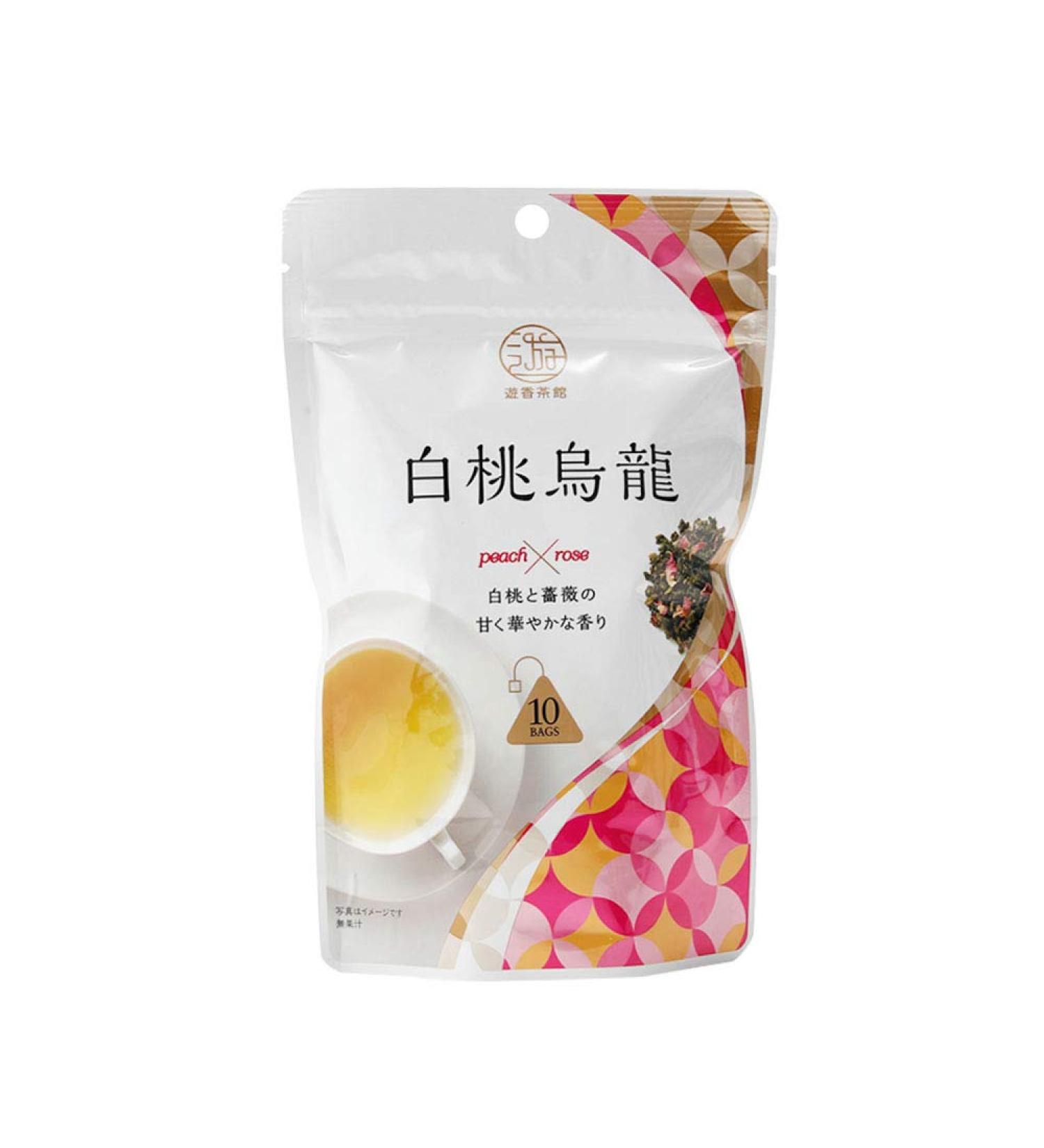 Japanese NITTON-Tea White Peach & Rose Oolong Tea 10pcs/Bag 20g ( ) 10 20g (1-Pack) 20 g (Pack of 1) - Buy Online on GoSupps.com