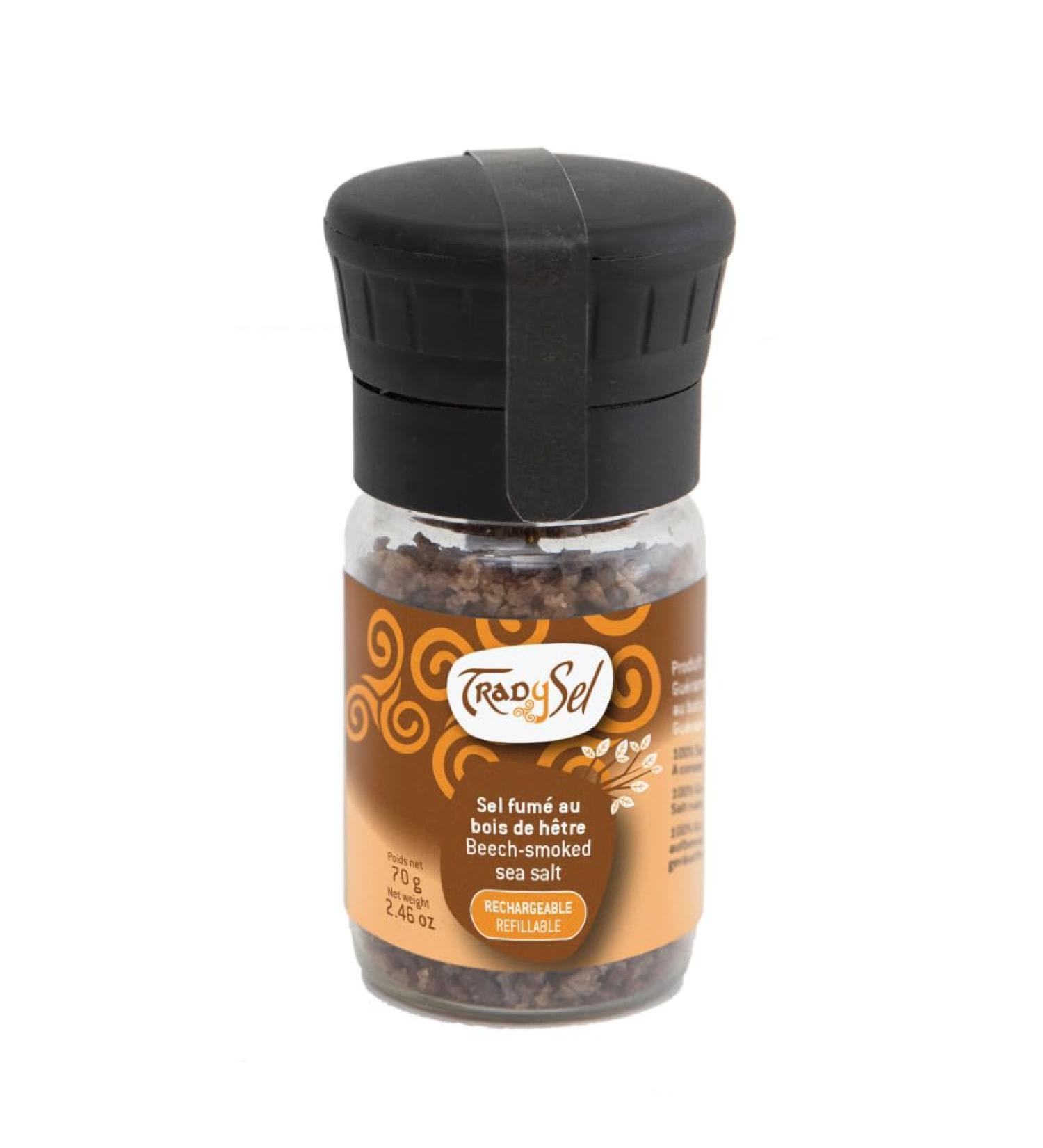 Guerande Smoked Salt 70g Grinder - Buy Online on GoSupps.com