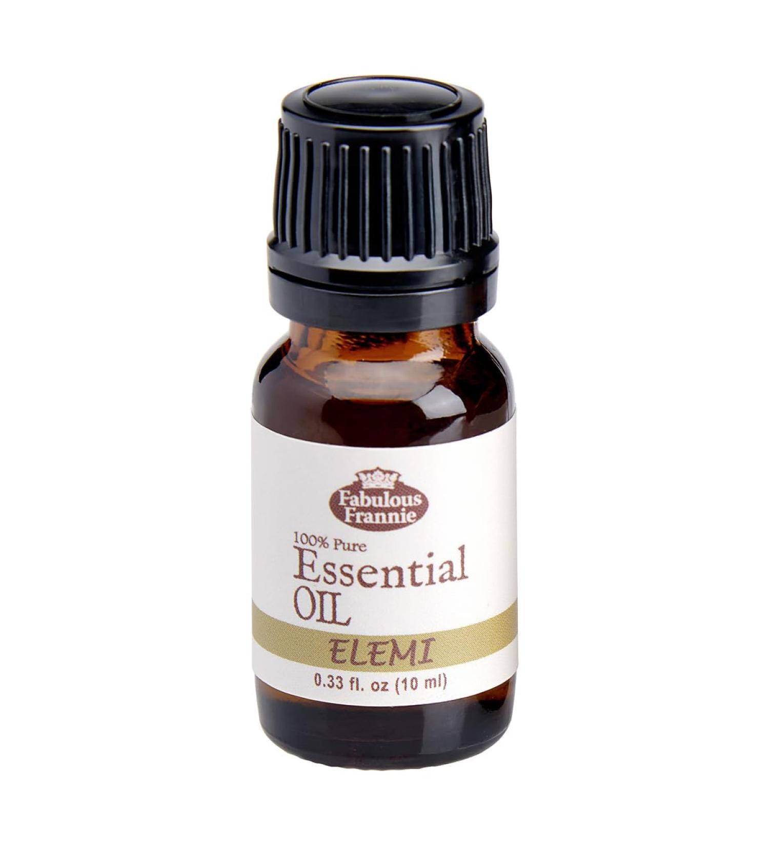 Elemi 100% Pure Undiluted Essential Oil Therapeutic Grade - 10 ml. Great for Aromatherapy! Fabulous Frannie