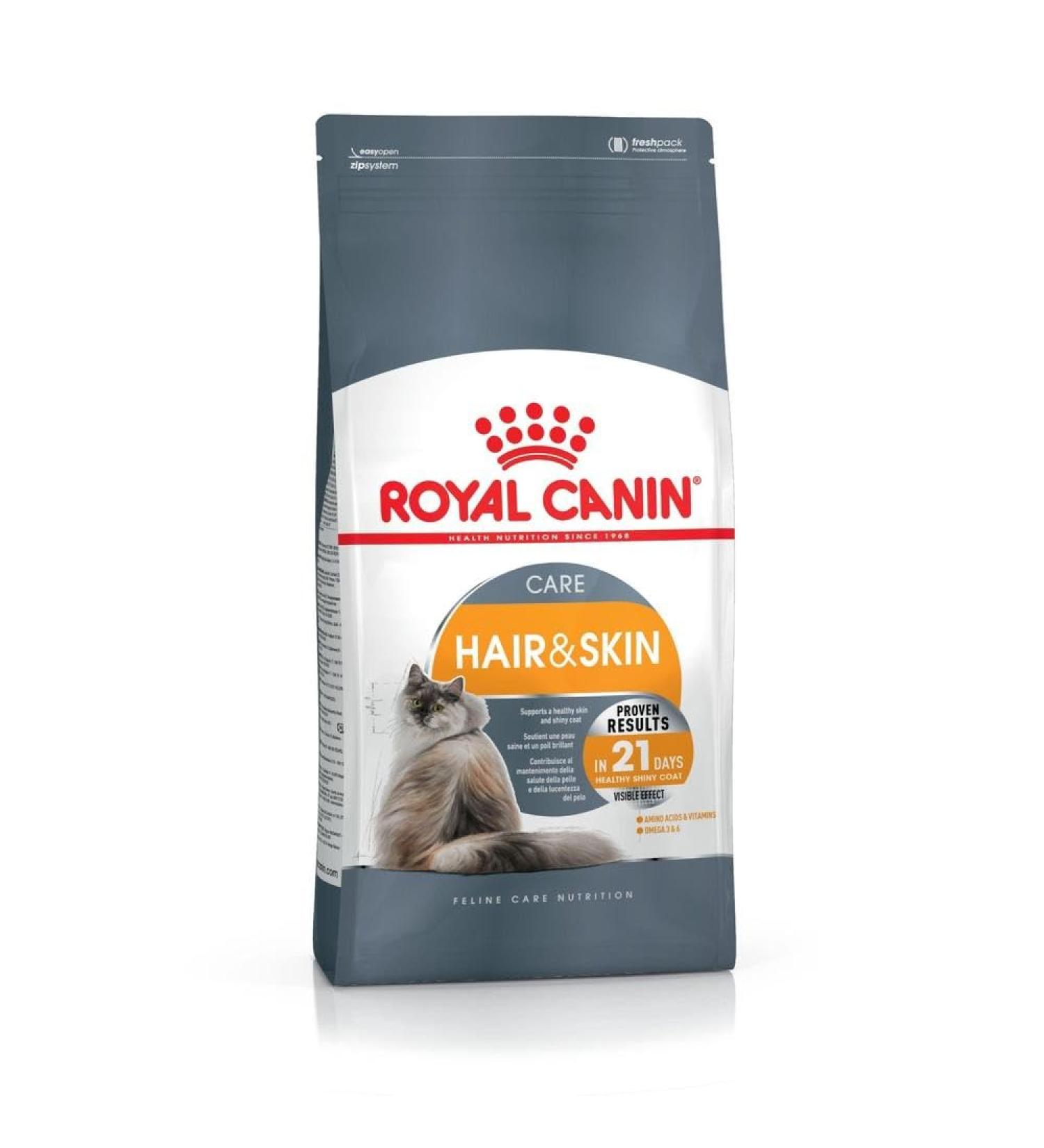Royal Canin Hair & Skin Complete Adult Cat Food 4kg