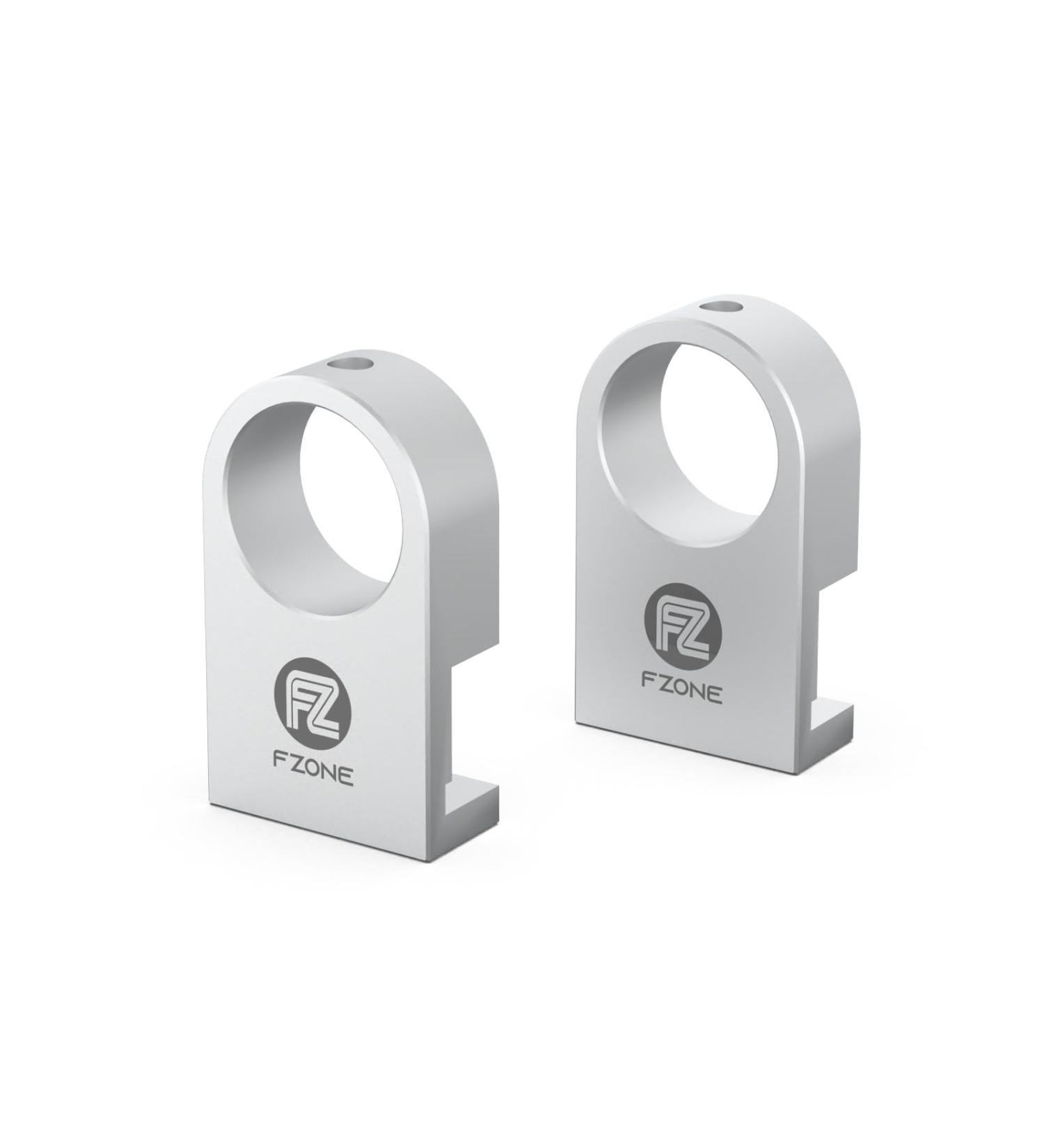 Fzone Mini Aquarium Fastening Clamp - Aluminum Alloy Bracket for Borderless Aquariums | Water Pipe Holder with Anti-Overrun Card Slot | 2 Piece Clamp-L - Buy Online on GoSupps.com