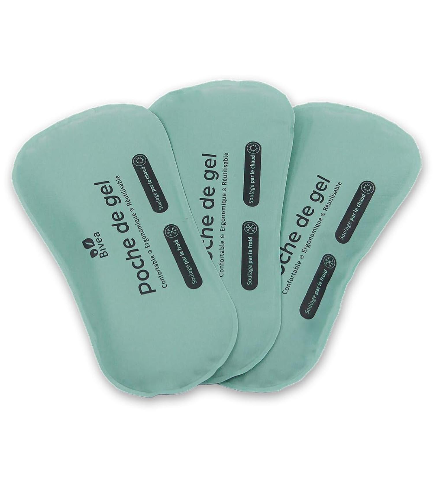 Bivea - Set of 3 Ergonomic Gel Packs for derivative bath - Well-being through cold - Perineal cryotherapy - Benefits - Buy Online on GoSupps.com