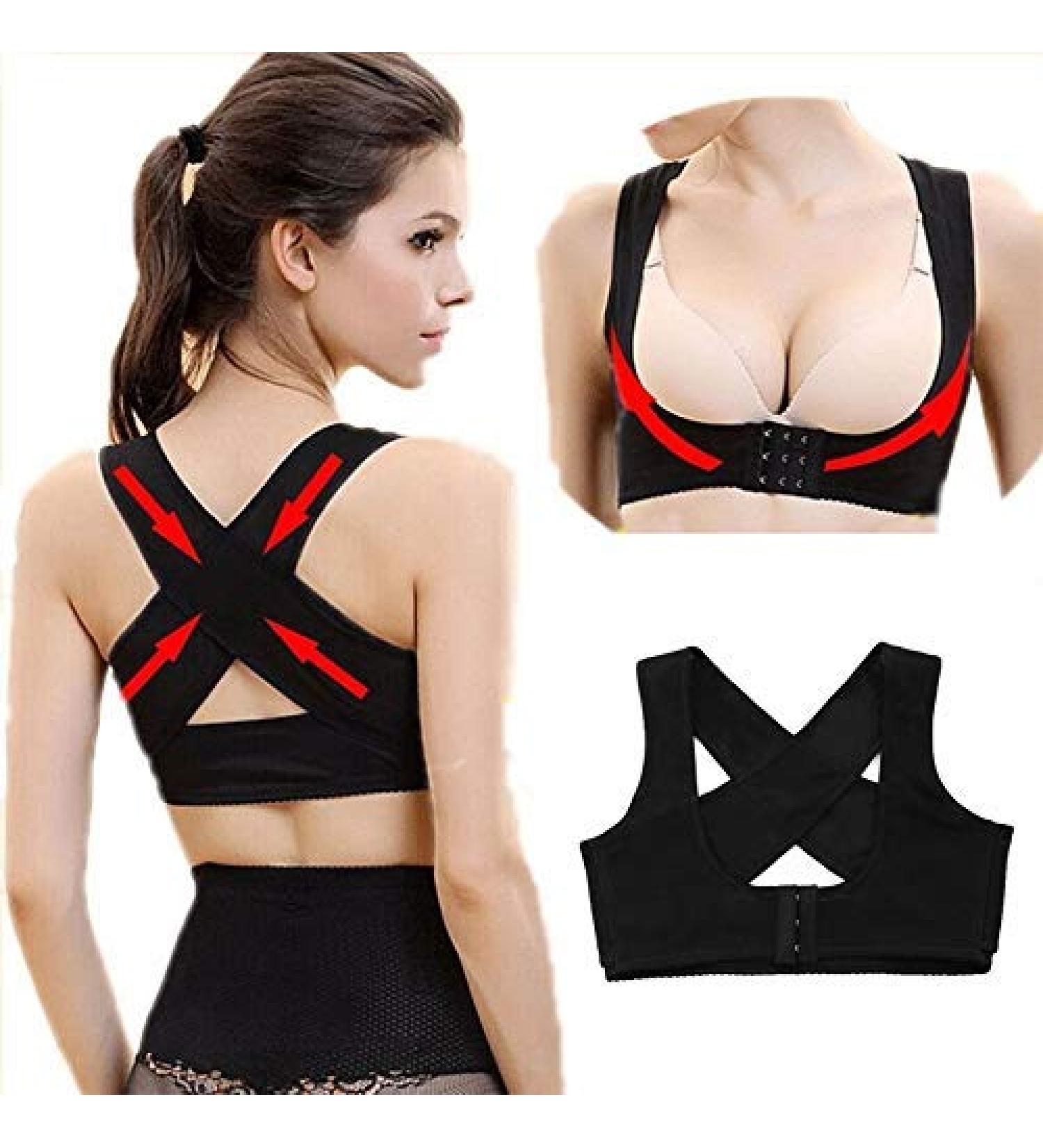 Back support Posture Corrector Back Posture Brace Clavicle Support Stop Slouching And Hunching Adjustable Back Trainer Uni back Posture corrector Better life - Buy Online on GoSupps.com
