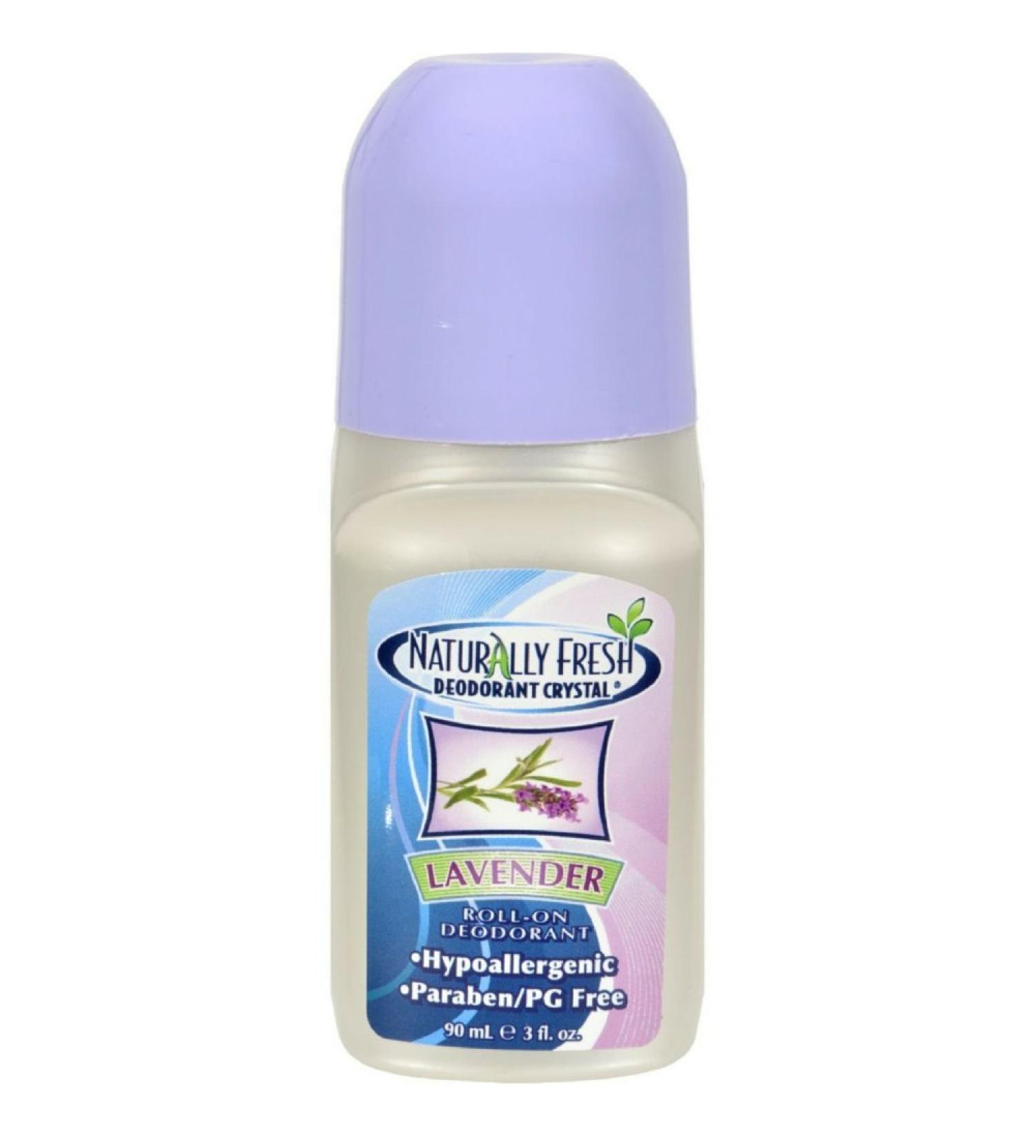 Roll-On Deodorant Lavender Naturally Fresh 3 fl oz Roll-On