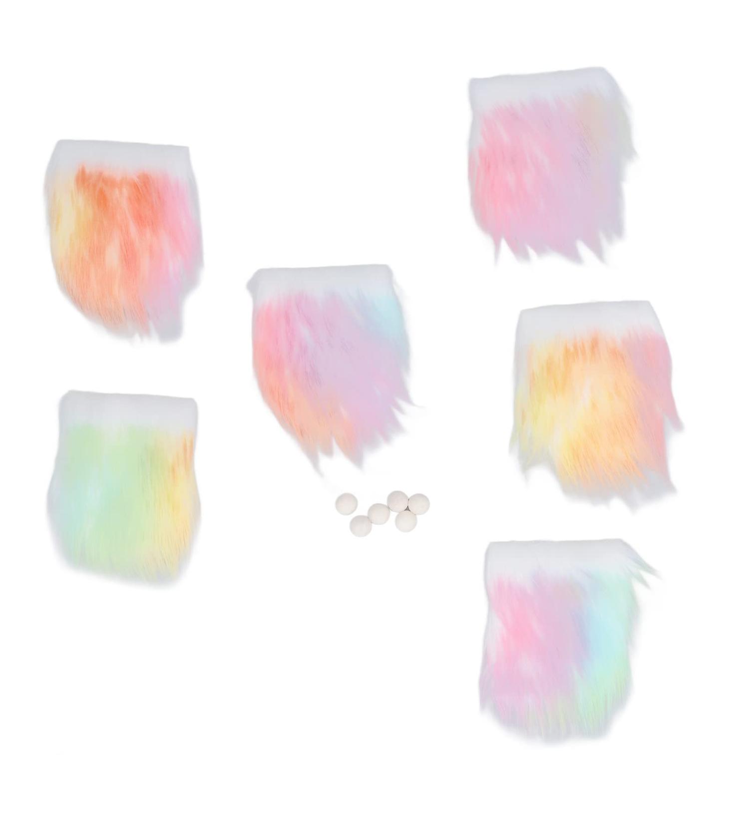 Buy Miokycl Wichtel: Colorful & Cute DIY Decorative Fluffy Dwarf with Washable Kunstfell Beard for Christmas - Buy Online on GoSupps.com