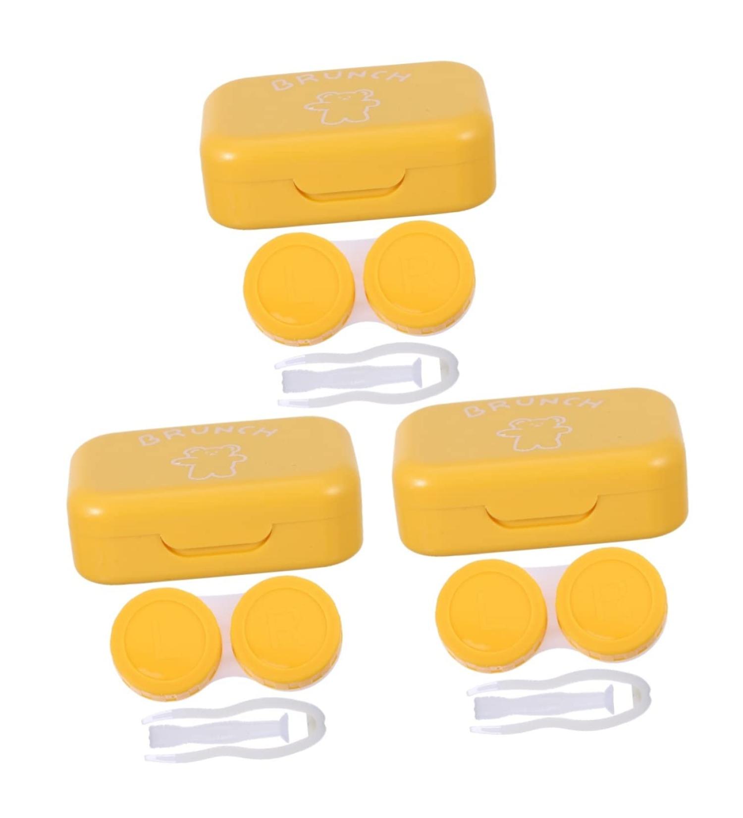 Buy Healeved Color Care Box Travel Glasses Case - 4PCs Set with Mirror | Cute & Compact Storage Solution for Eyewear - International Shipping Available - Buy Online on GoSupps.com