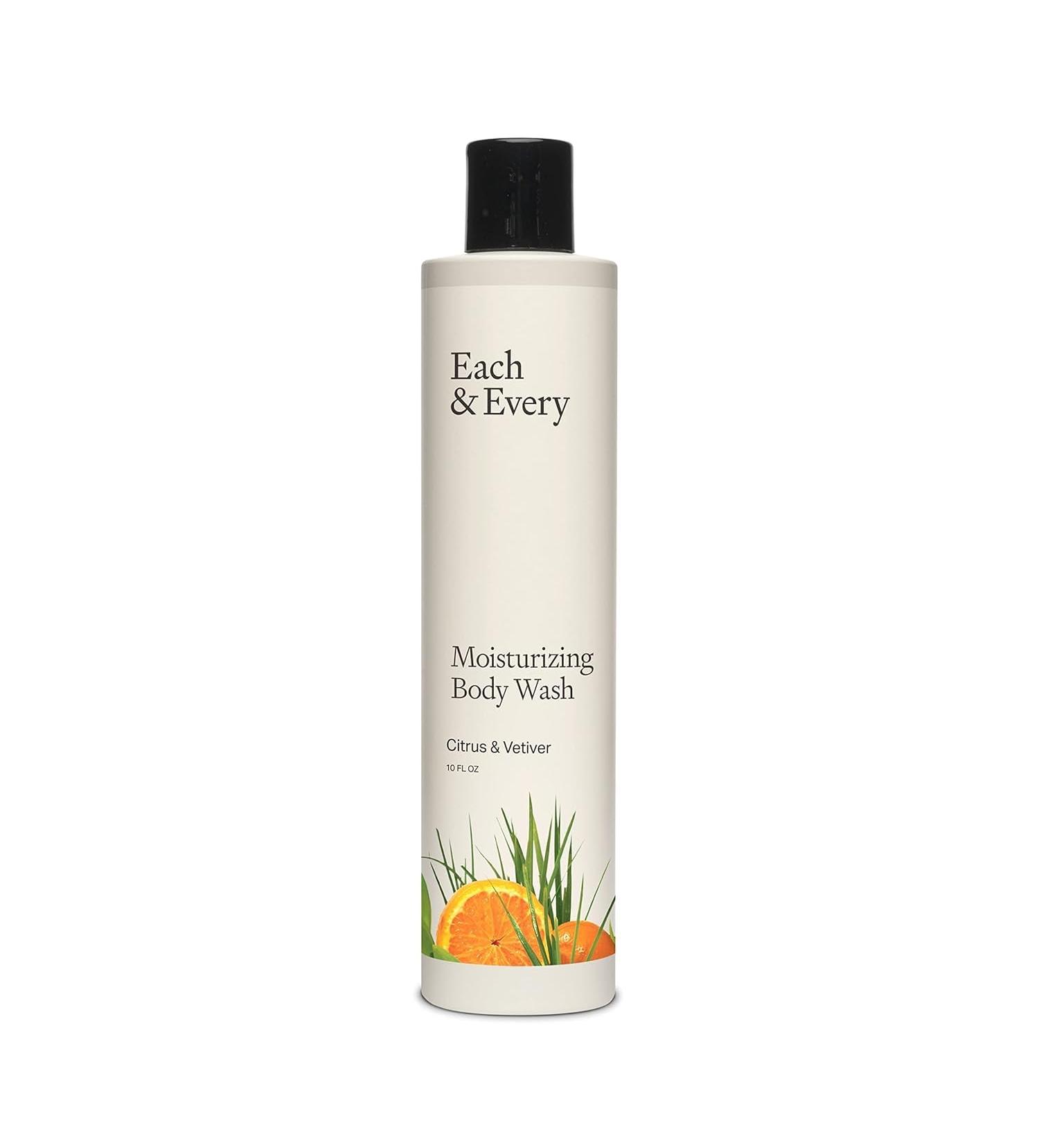 Each & Every Sensitive Skin Body Wash for Women & Men - Citrus & Vetiver - Moisturizing All Natural Body Wash & Shower Gel in Recyclable Packaging - Paraben, Sulfate & Cruelty-Free (10 Fl Oz) Cedar & Vanilla - Buy Online on GoSupps.com