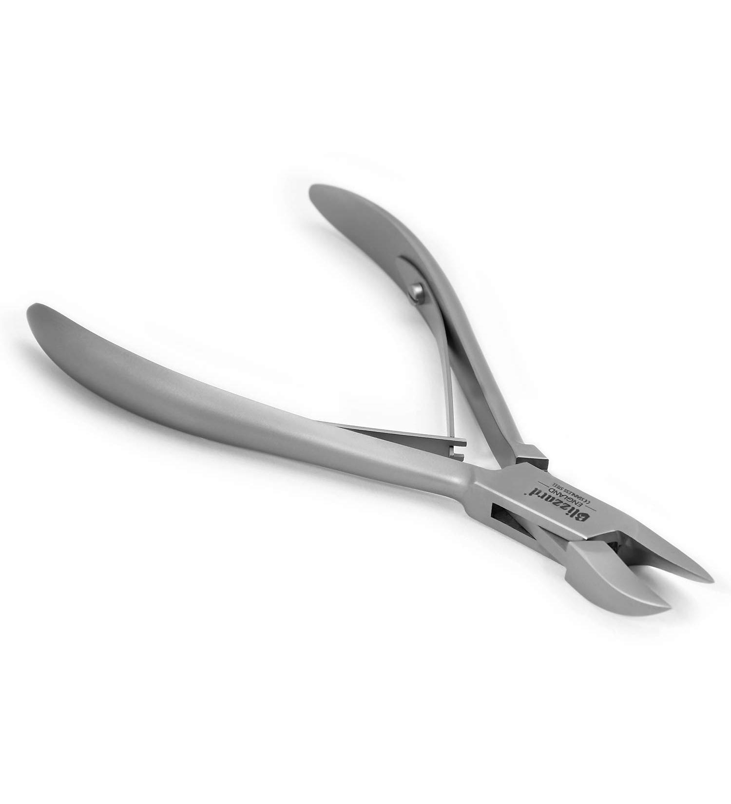 Blizzard Podiatrist Ingrown Nail Clippers for Men - German Forged 5 Professional Nail Cutter Set - Hospital Grade Concave Head Nipper for Ingrown Toenails - Podiatry Nail Kit 13cm - Buy Online on GoSupps.com