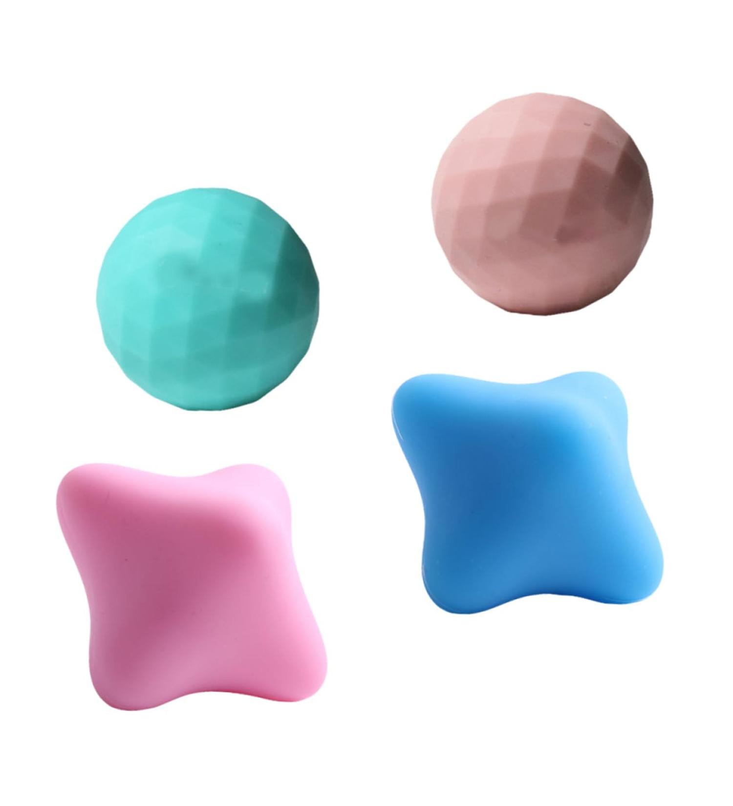 Shop Tovinanna Fascia Ball Massage Devices - Foam Fitness & Hand Massager for Deep Tissue Relief and Gymnastics Recovery - Buy Online on GoSupps.com