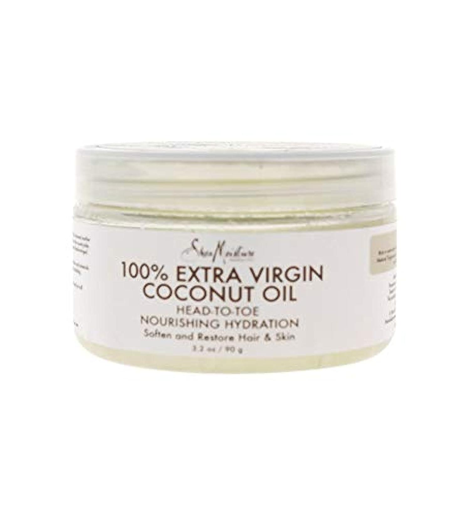 100 Percent Extra Virgin Coconut Oil by Shea Moisture for Unisex - 3.2 oz Oil
