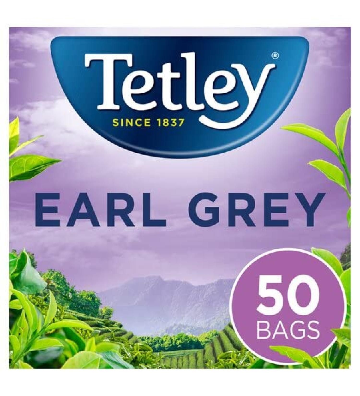 Tetley Tetley Earl Grey Tea Bags Pack of 50
