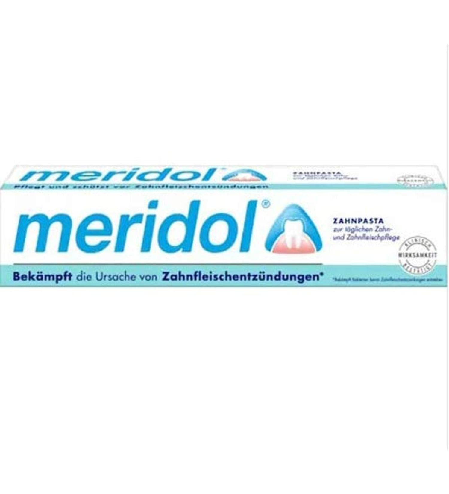 Buy Meridol Toothpaste 75ml - Effective Oral Care International Shipping Available - Buy Online on GoSupps.com