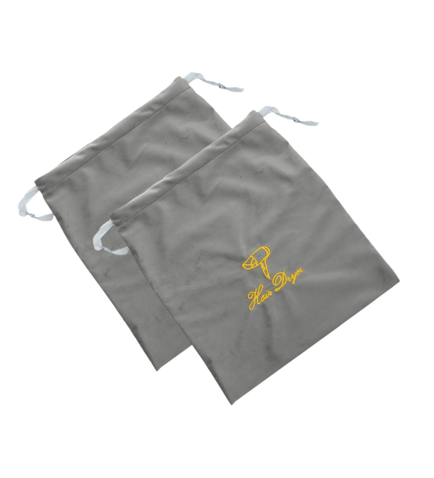 Didiseaon 2pcs Travel Bag Draw Dryer Bags Hair Storage Blower Pouch 30.00X25.00X0.50CM Grey - Buy Online on GoSupps.com
