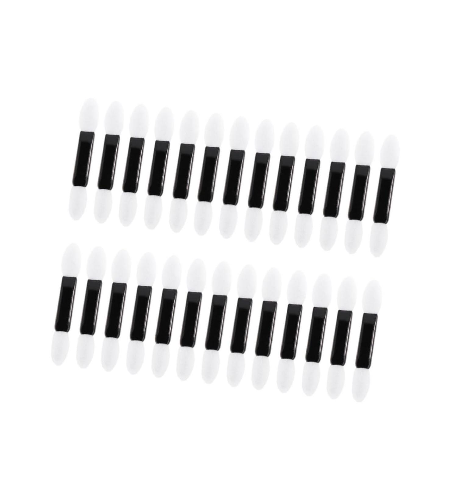 DRESSOOS Makeup Eyeshadow Dual Sided Eyeshadow Brush 100pcs foam sponge women eyeshadow brush Smudge brush Disposable Miss suite M White - Buy Online on GoSupps.com