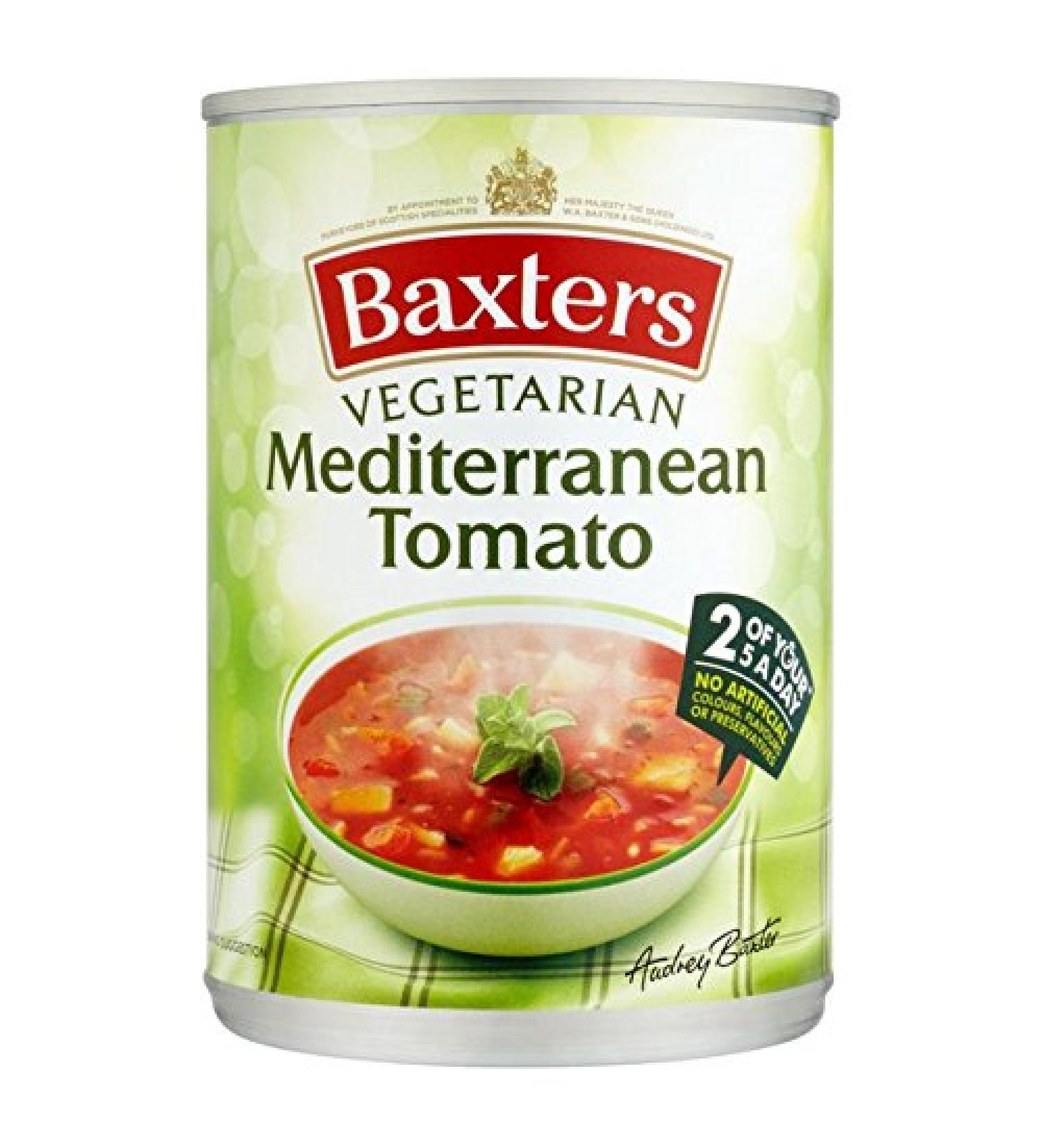 Baxters Baxters Mediterranean Tomato Vegetarian Soup 400g