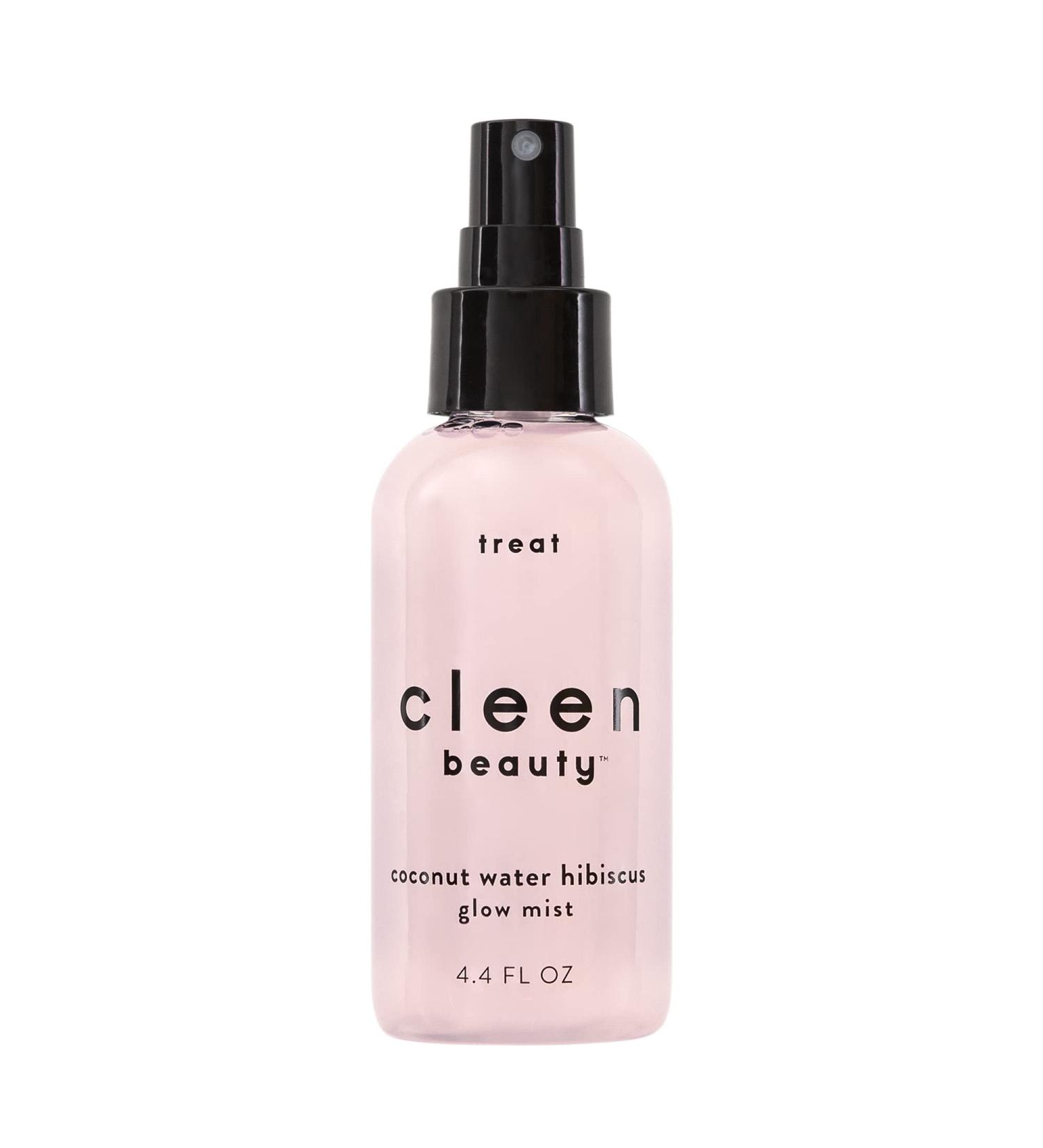 Cleen Beauty Coconut Water Hibiscus Glow Mist - Hydrating Facial Mist with Hibiscus Extract | Paraben-Free Coconut Water Spray (4.4 Fl Oz) - Buy Online on GoSupps.com