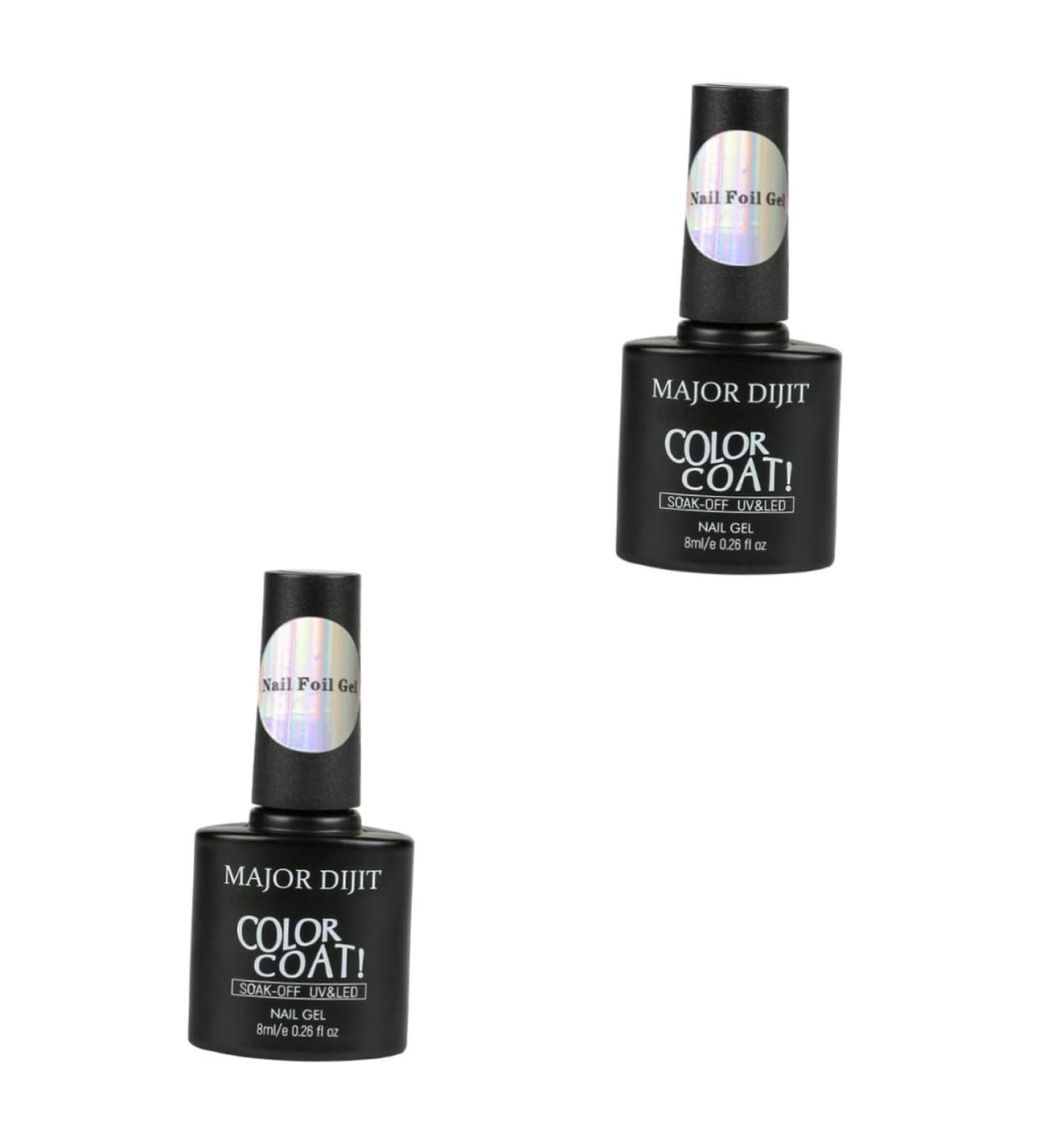 Healeved 2pcs Nail Gel Lacquer Nail Tips Transfer Glue Artificial Nails Repair Glue Nail Gel Polish Glue Nail Tips Decorations Glue Star Nail Transfer Glue Nail Art Foil Glue Manicure - Buy Online on GoSupps.com