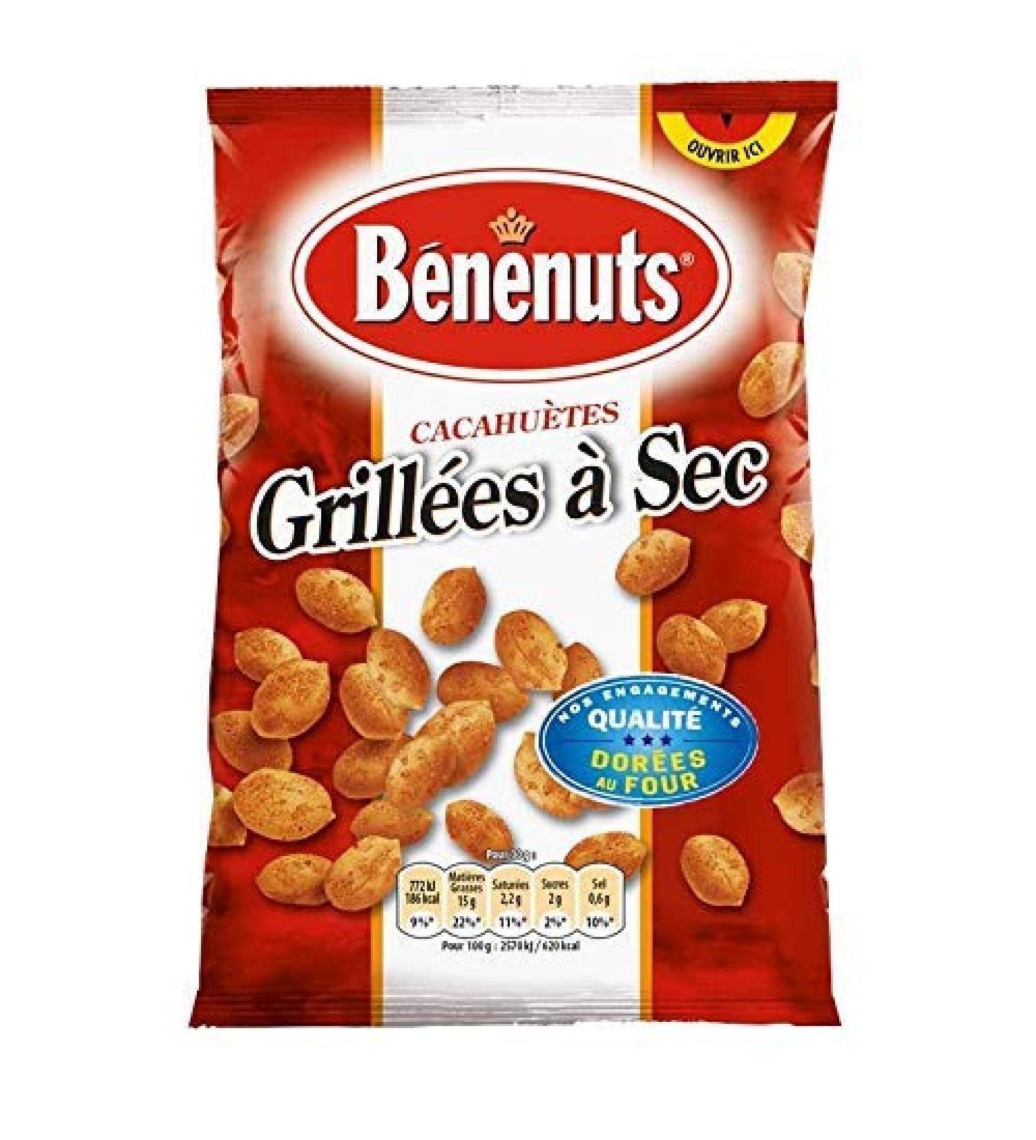 BENENUTS - Dry Roasted Peanuts 120g - Pack of 3 - Best Offer - Buy Online on GoSupps.com