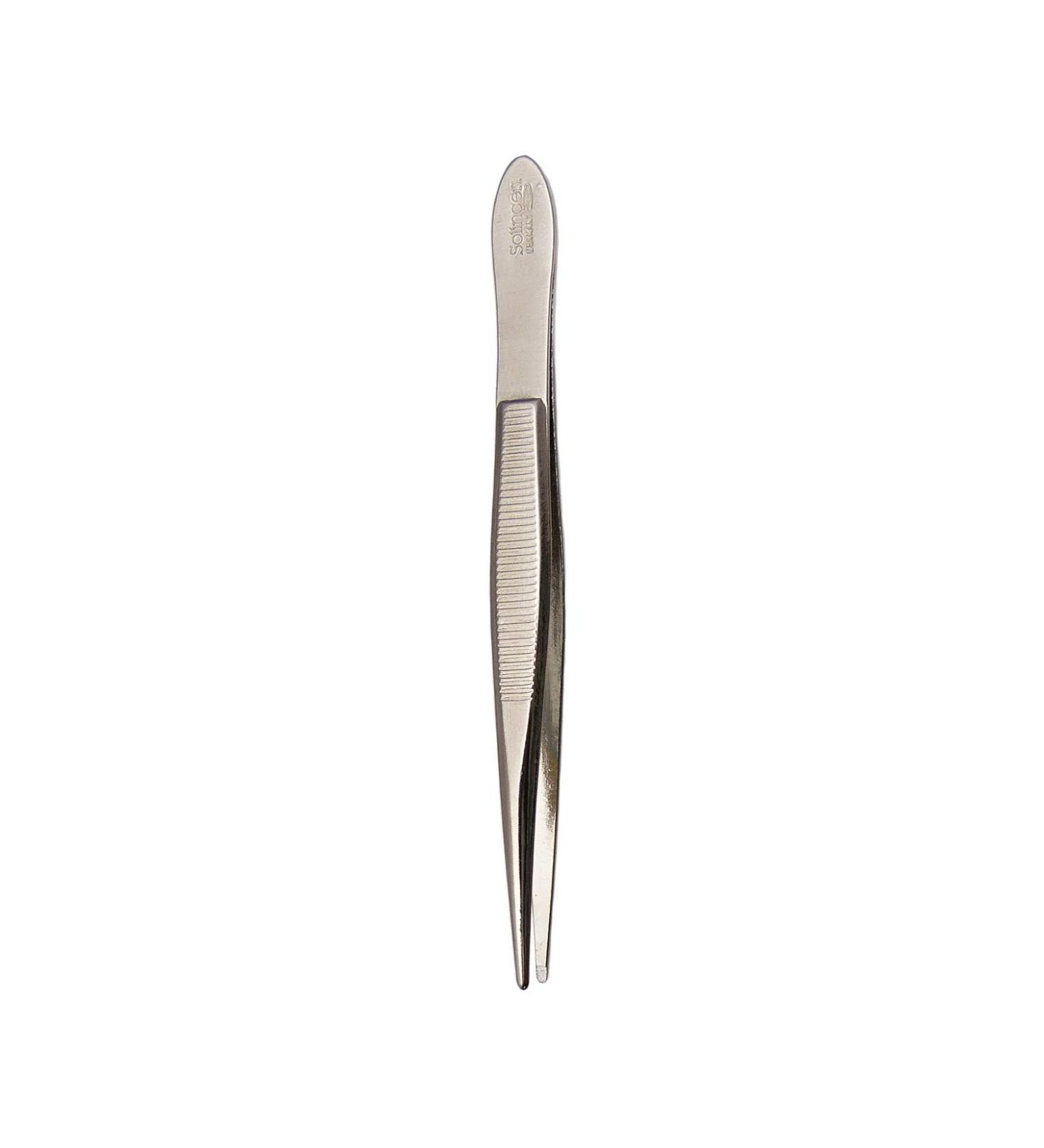 Solingen quality tweezers 9 cm pointed stainless