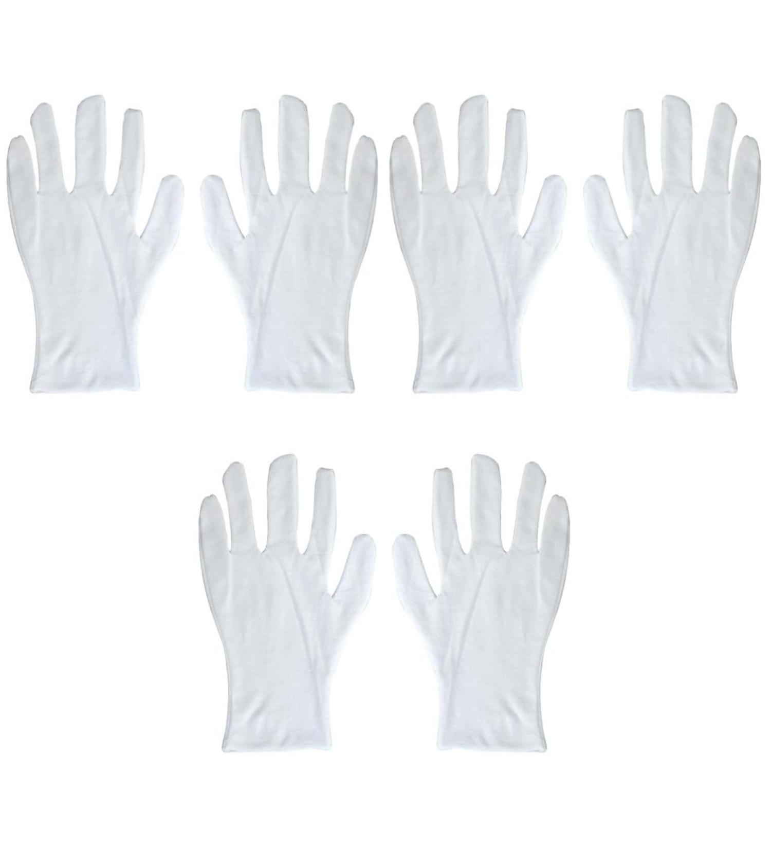 FRCOLOR 18 Pairs Cotton Gloves White Gloves Thicken Gloves Medium Size Gloves Fashionable Gloves Ceremonial Gloves Stretchable Gloves Electronics Gloves Work Gloves Factory Gloves Lengthen - Buy Online on GoSupps.com