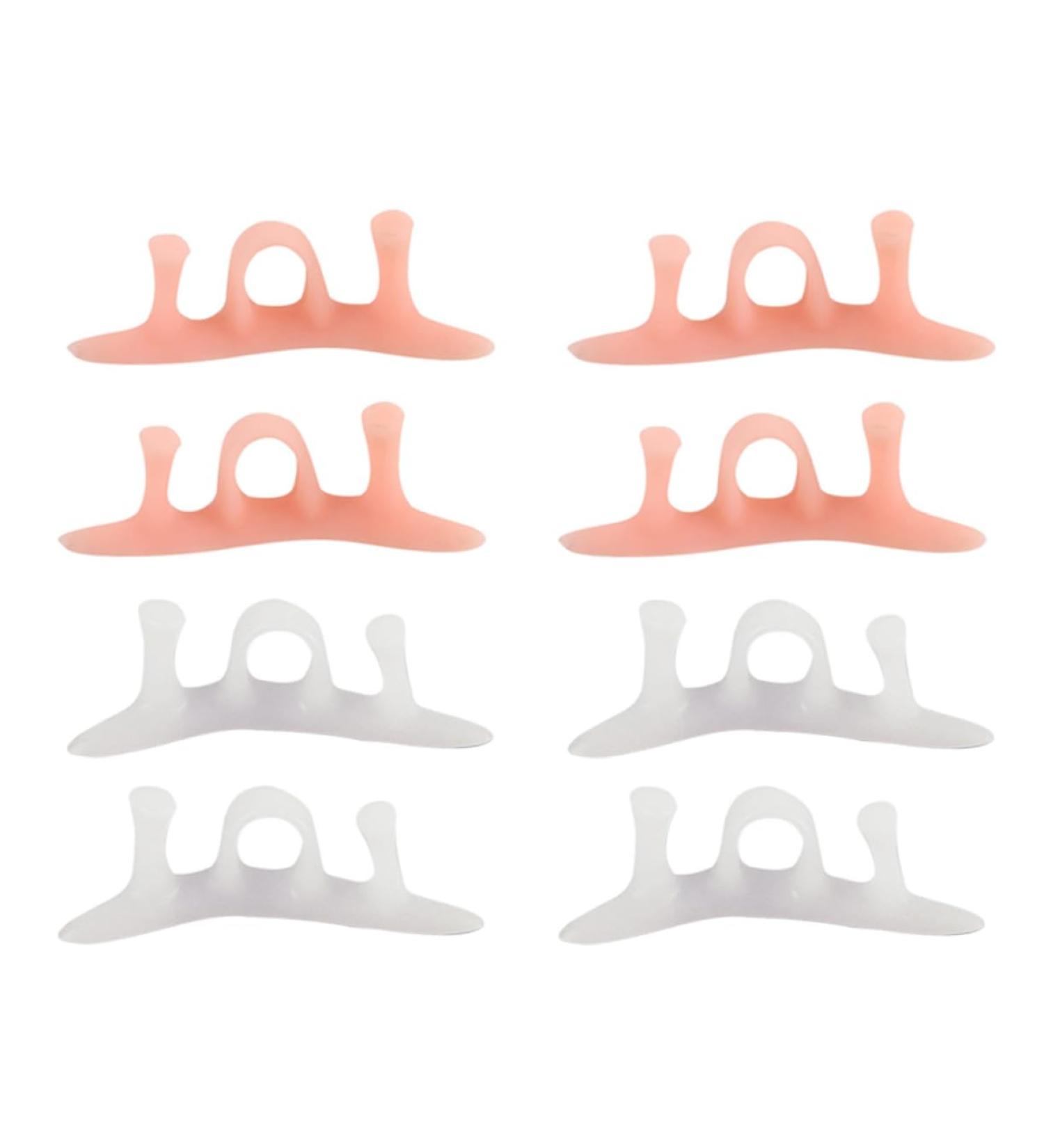 Nails Tools: 4 Pairs Silicone Gel Snail Splitter Cushions for Valgus Separation - Comfortable Pedicure Tool - Buy Online on GoSupps.com