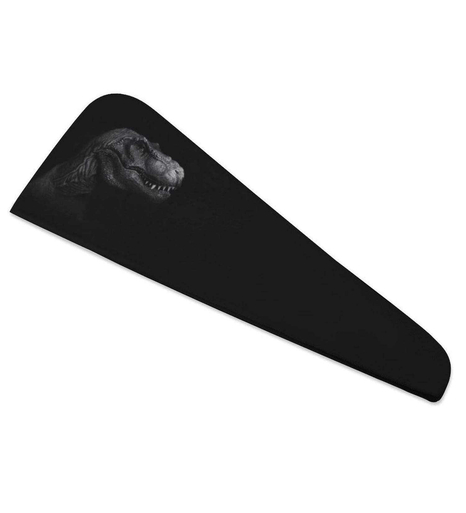 T-Rex Dinosaur Microfiber Hair Towel Wrap for Women | Super Absorbent 10x26 Inch Hair Turban with Button - Buy Online on GoSupps.com