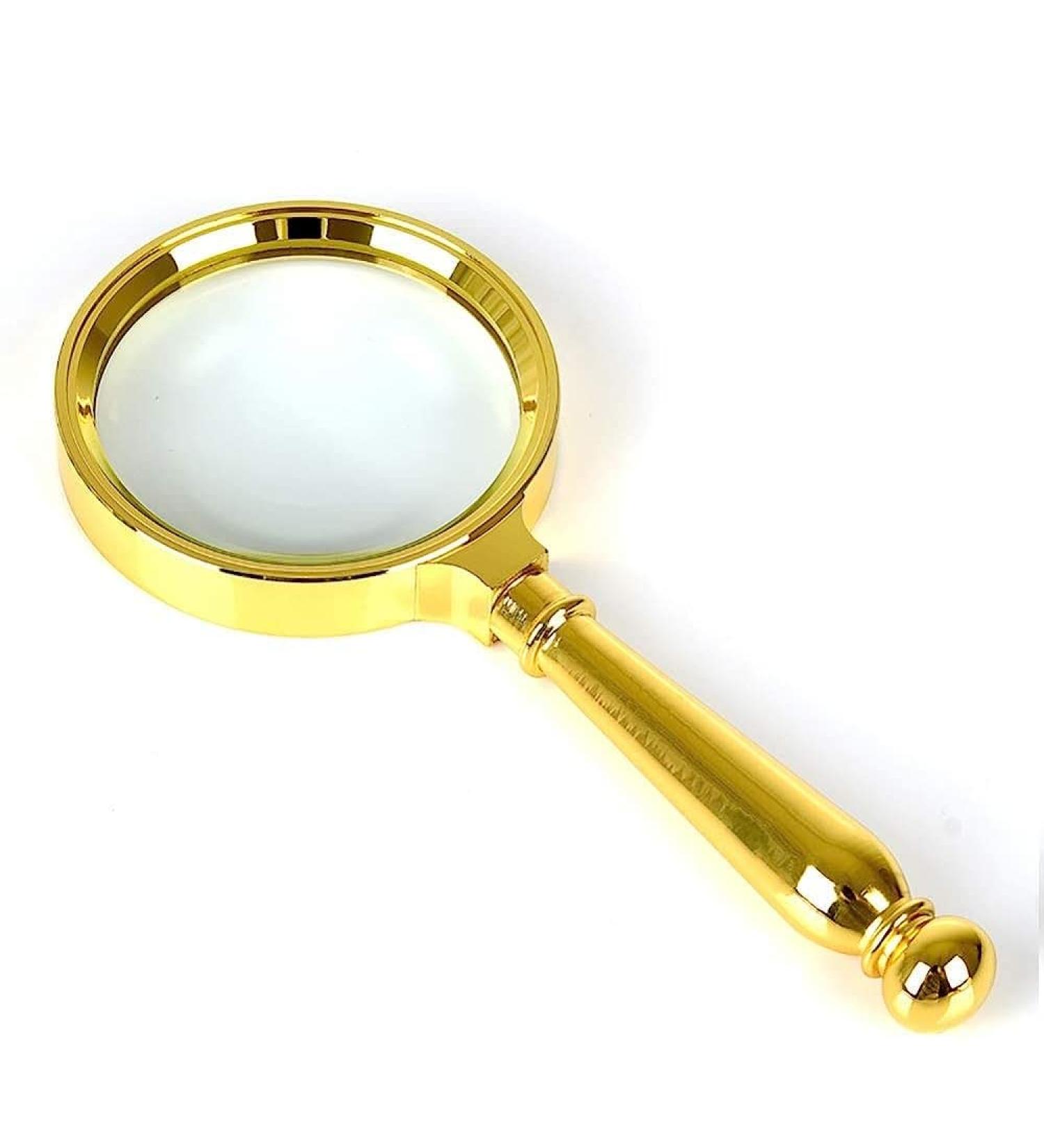 Magnifying Glass 30X Magnifier for Seniors Reading Soldeinspection Jewelry Explomagnifier/Metallic Comfortable Anniversary - Buy Online on GoSupps.com