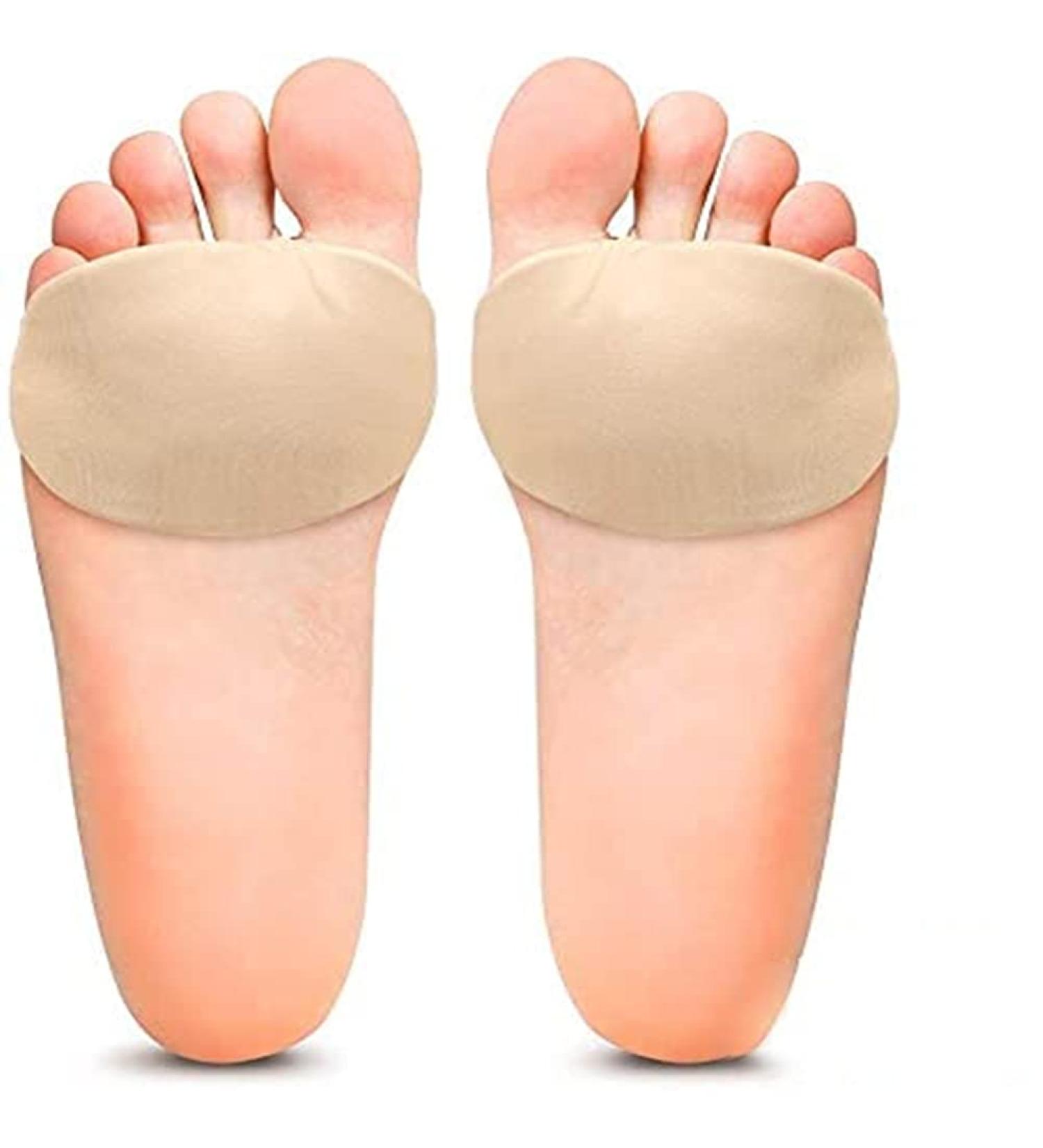 Forefoot Cushion Gel & Metatarsal Sleeves Soft Gel Foot Cushion for Morton s Neuroma Bunion Relief & Pain Relief - Buy Online on GoSupps.com