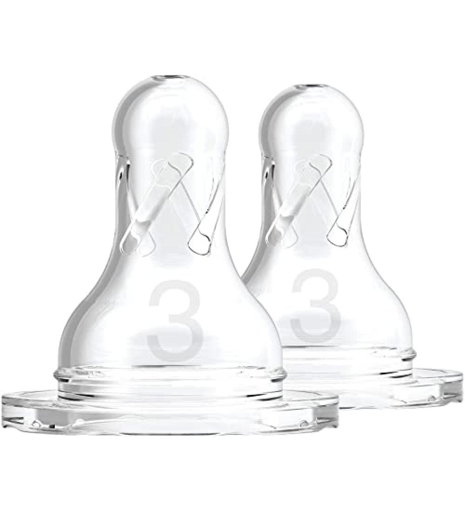 Dr. Brown's Options Narrow Teat for Baby Bottles | 6+ Months | Transparent Worldwide Shipping Available - Buy Online on GoSupps.com