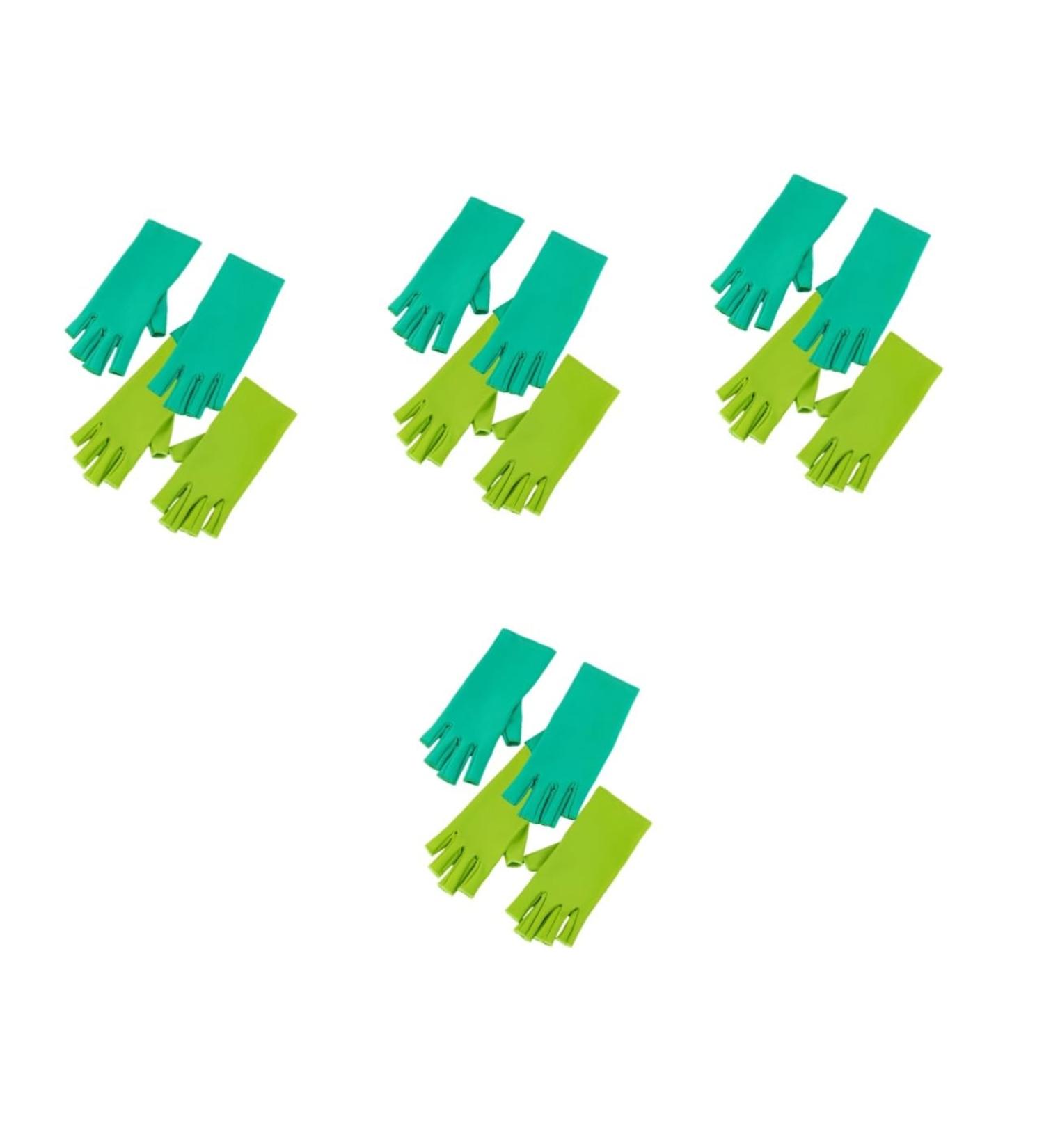 Healeved 8 Pairs Mitts Grip Gloves for Work Crochet Tools Budget Category Stickers Reusable Sewing Gloves Craft Gloves Knitting Gloves Work Gloves Quilting Supplies Spandex Dedicated - Buy Online on GoSupps.com