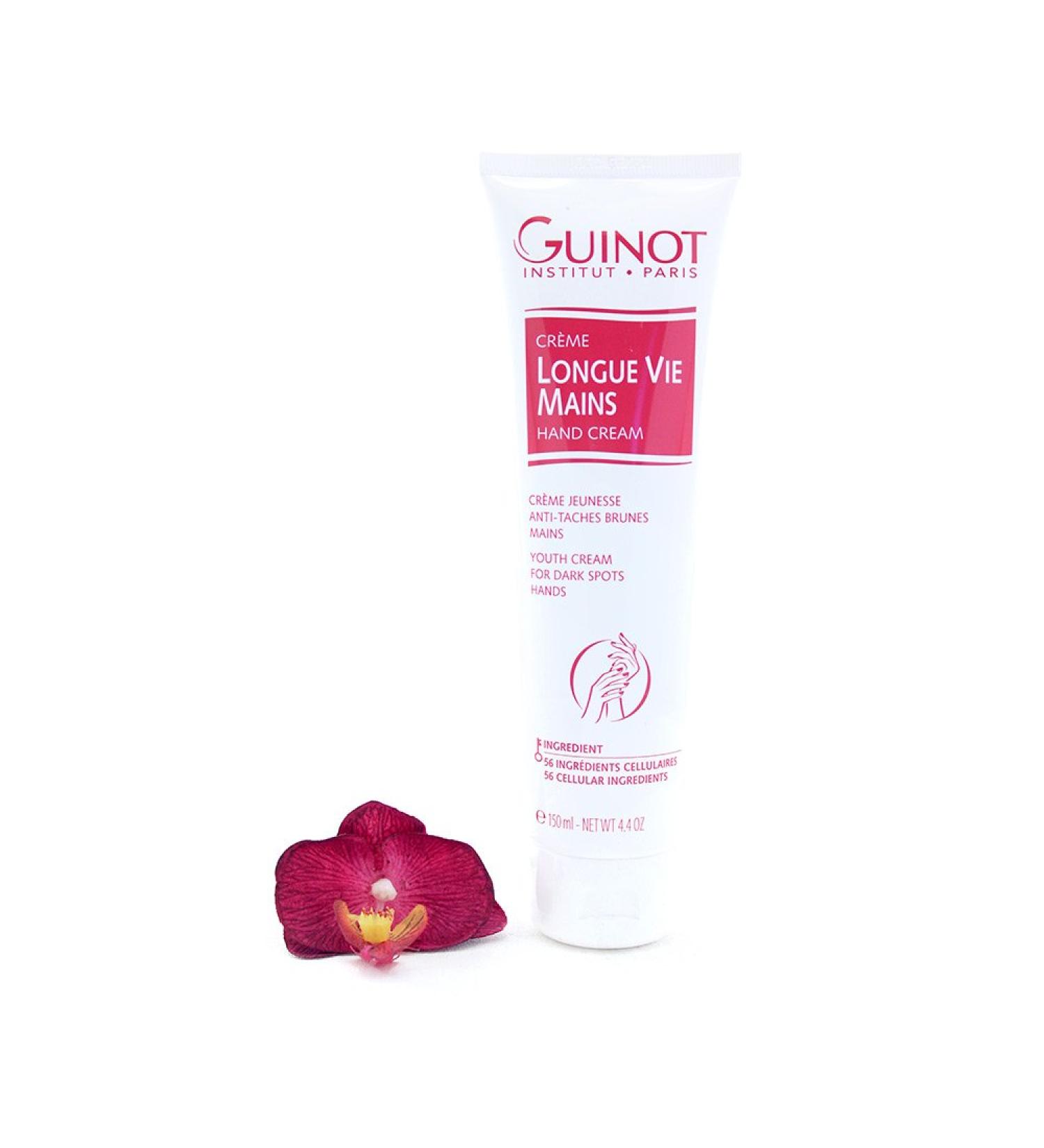 Guinot Guinot Longue Vie Mains - Multi-Action Vital Hand Care 150 ml New Formula (Salon Size)