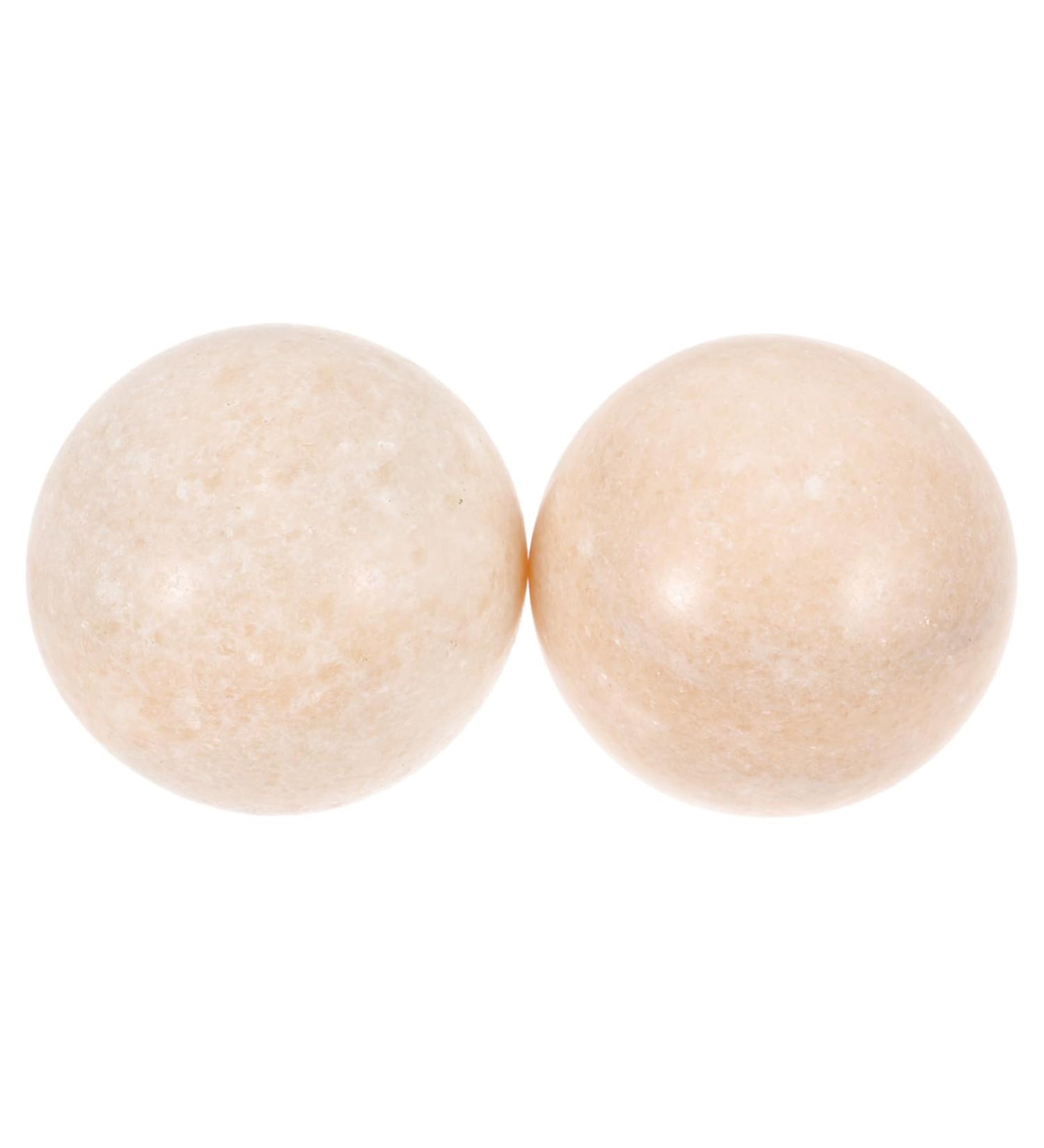 Buy Beavorty 2-Pack Jade Fitness Handballs - Crystal Massage Balls for Wellness & Exercise | Perfect Healthy Gifts - Buy Online on GoSupps.com