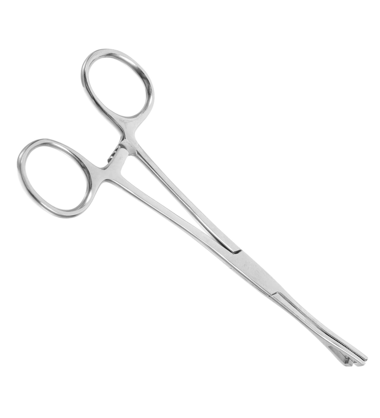 HANABASS Reptile Feeding Clip Feeding Tong Cricket Feeder Snake Clamp Stainless Steel Silver - Buy Online on GoSupps.com