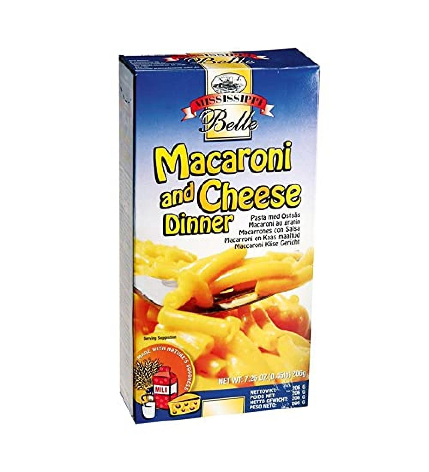 MISSISSIPPI BELLE - Macaron Anf Cheese 206G - Pack of 4 - Free Shipping - Buy Online on GoSupps.com