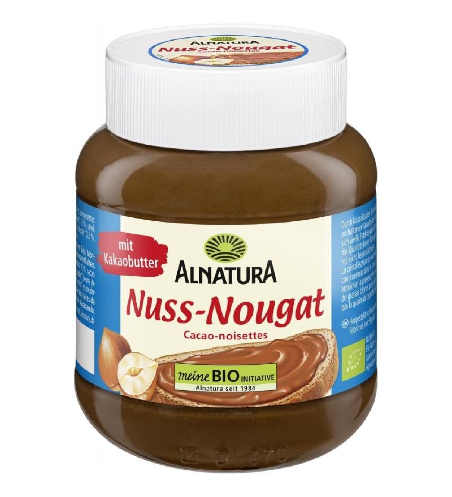 Savourez la p te tartiner cacao noisettes bio ALANATURA gourmande et naturelle 400g- Lot De 3