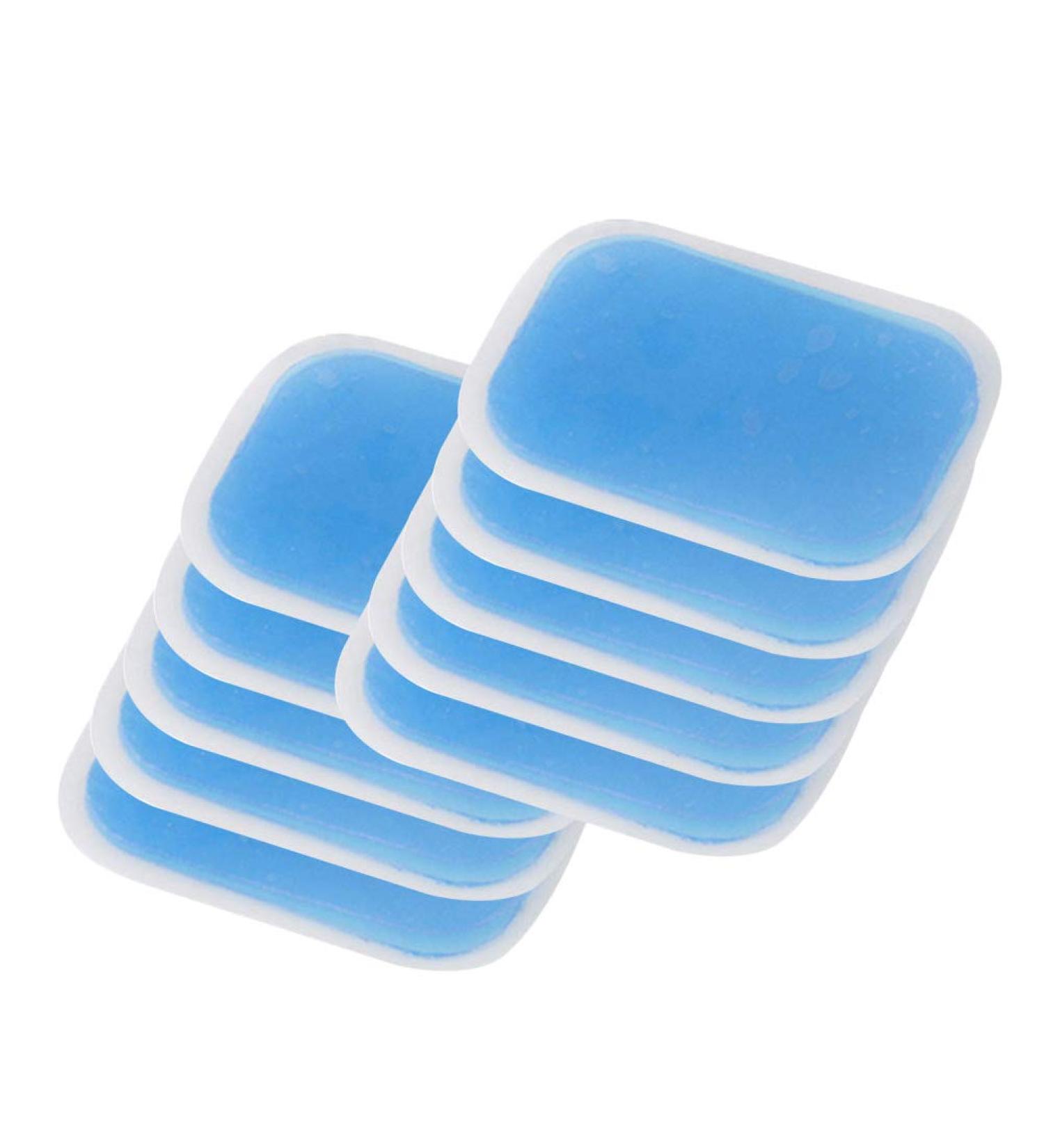 VORCOOL 10pcs Abs Toner Gel Pads - Replacement Gel Pads for Abs Stimulator & Massage - International Shipping Available - Buy Online on GoSupps.com