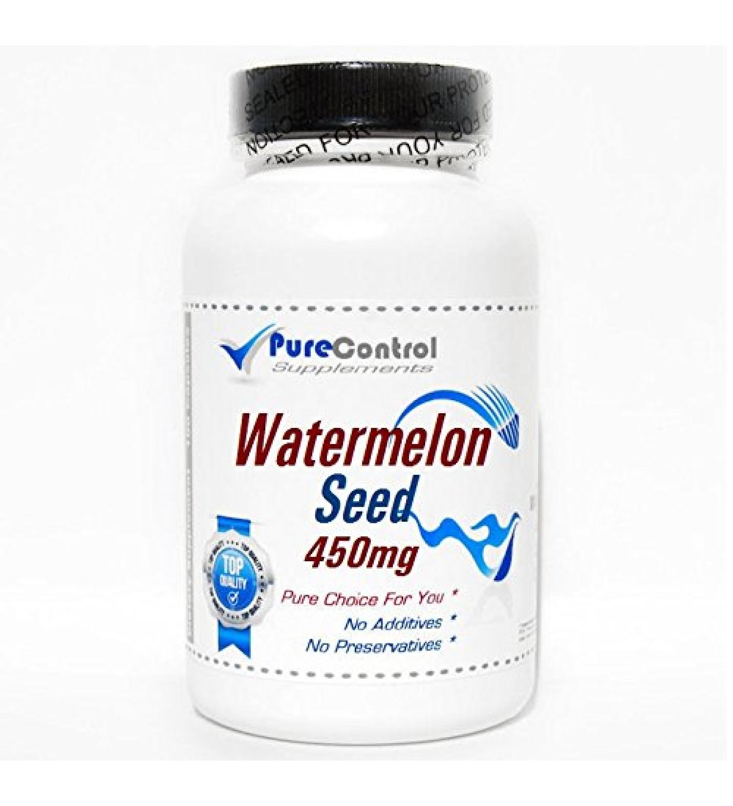 Watermelon Seed 450mg // 90 Capsules // Pure // by PureControl Supplements